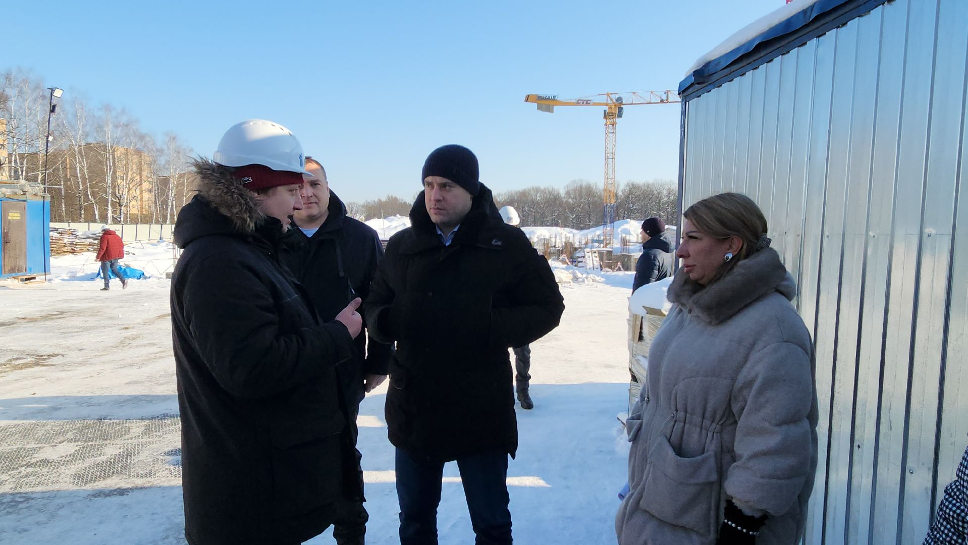 подольск, строительство, школа,