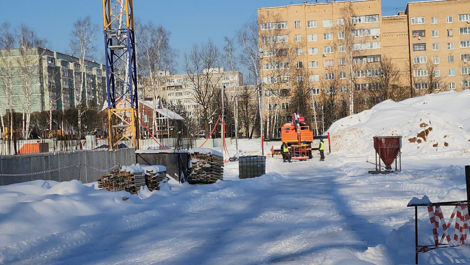 подольск, строительство, школа,