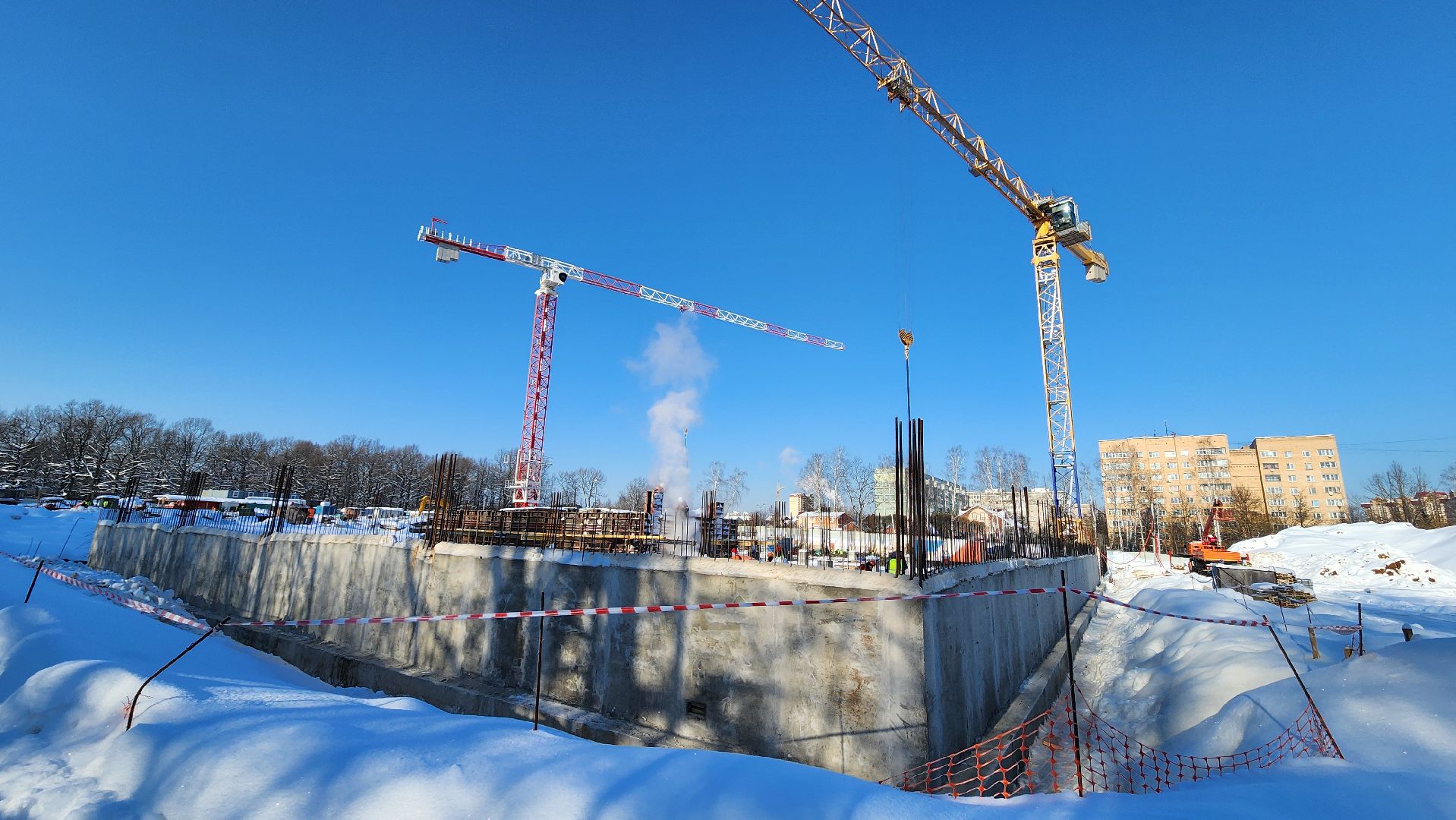 строительство школы,