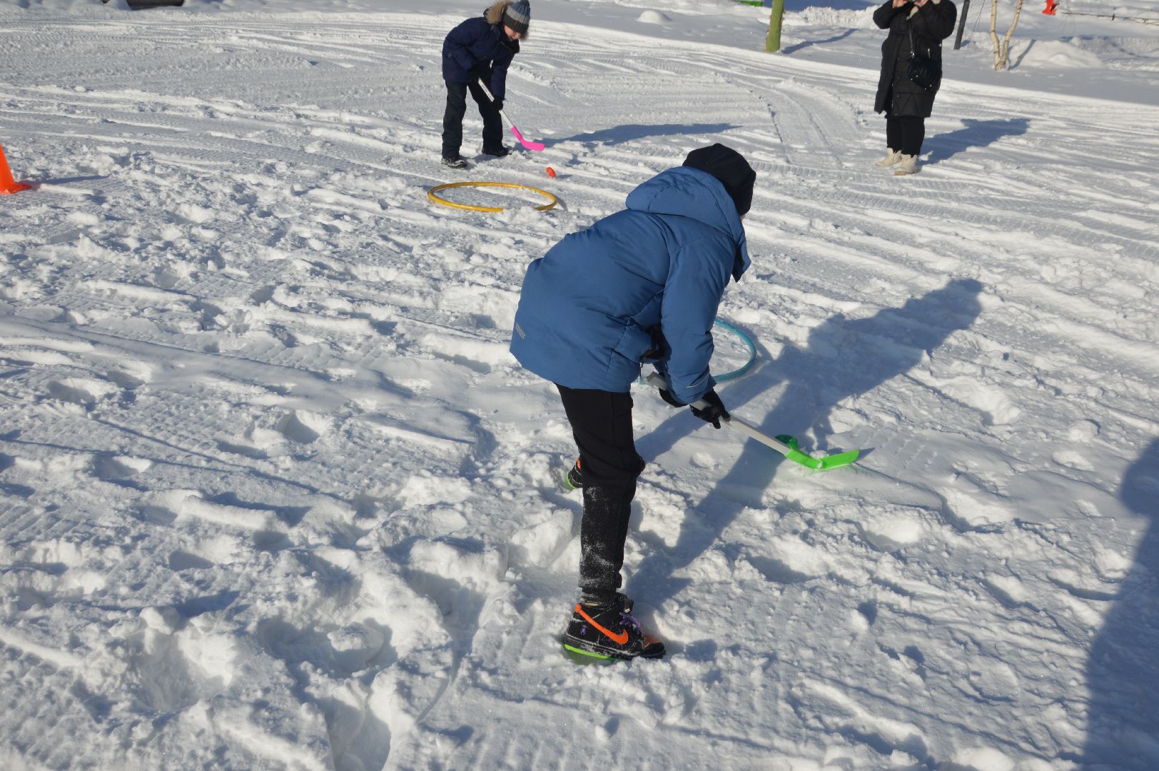 шатура, кто вперед, стартуют все, парки подмосковья, зима в подмомсковье, зима в парках, эстафета,