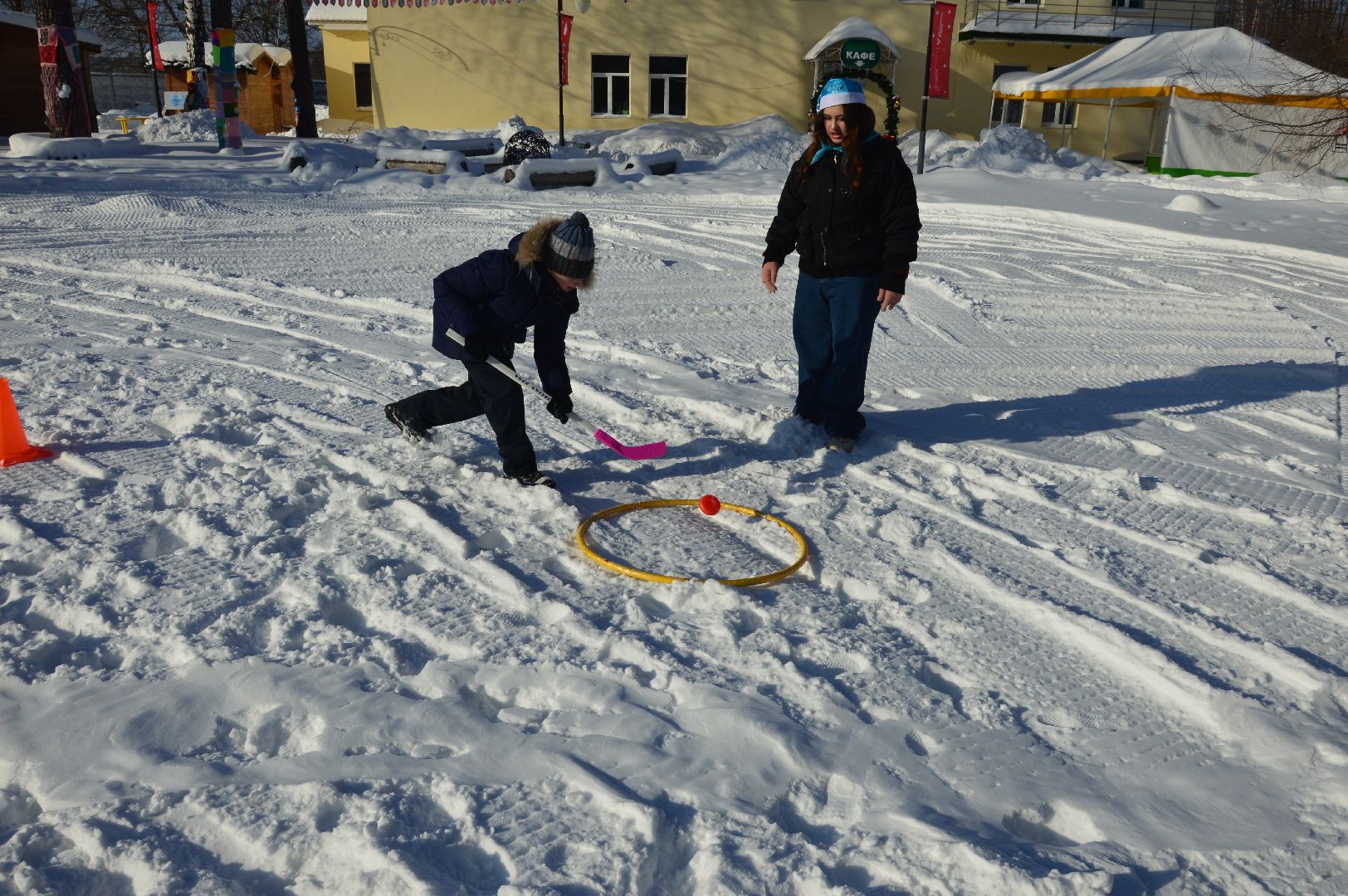 шатура, кто вперед, стартуют все, парки подмосковья, зима в подмомсковье, зима в парках, эстафета,