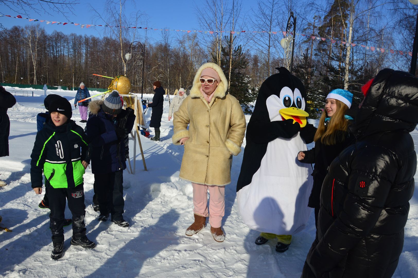 шатура, кто вперед, стартуют все, парки подмосковья, зима в подмомсковье, зима в парках, эстафета,