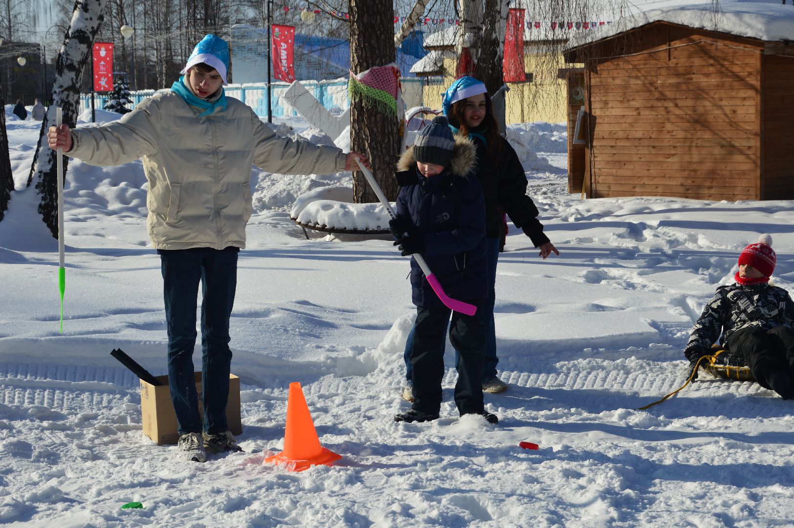 шатура, кто вперед, стартуют все, парки подмосковья, зима в подмомсковье, зима в парках, эстафета,