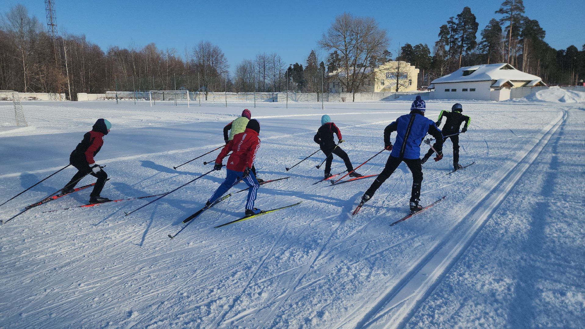 лыжи, семинар, шатура, городской парк, парки подмосковья, эстафета, лыжные гонки, зима в подмомсковье, зима в парках,