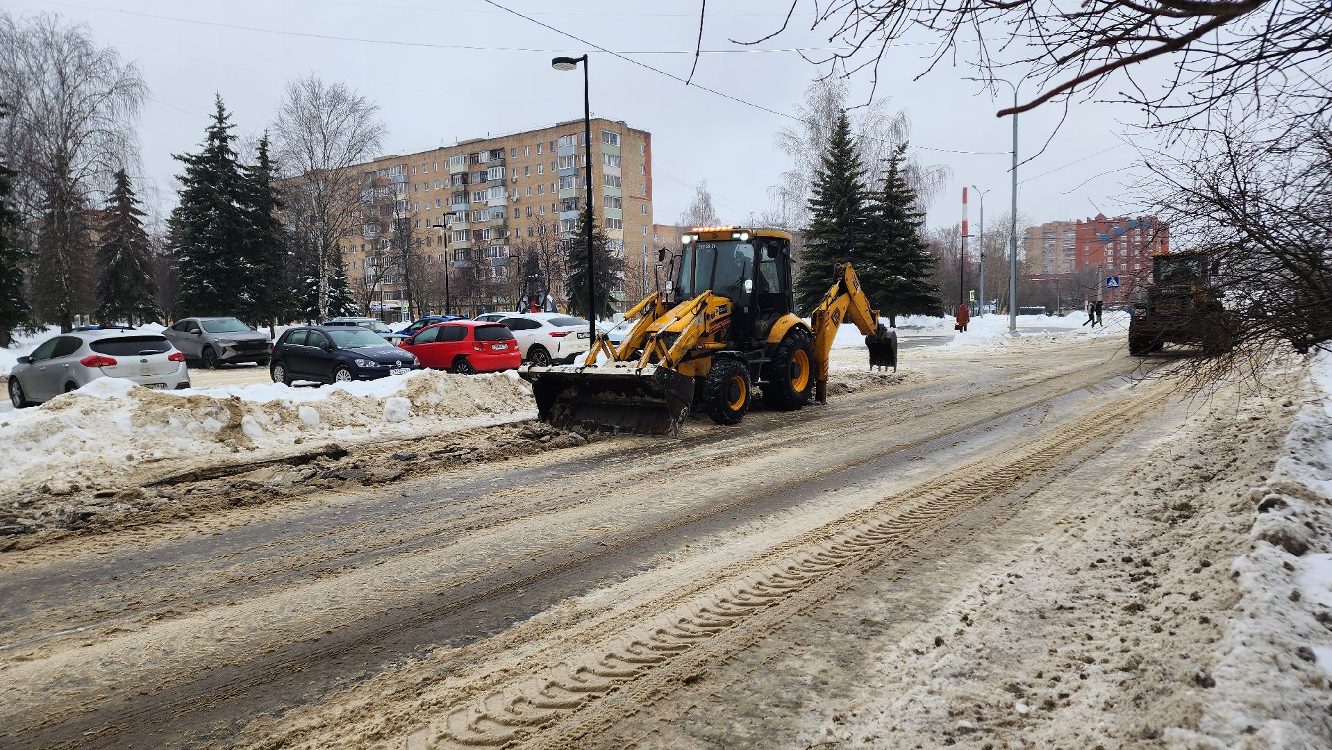 Ступино, благоустройство, уборка улиц от снега ступино,