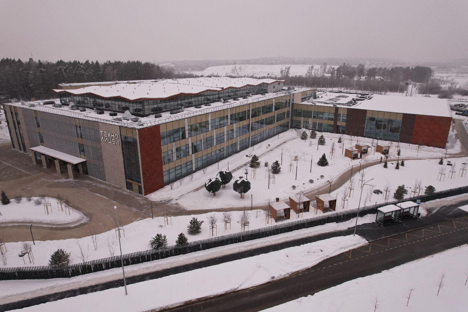 видео с коптера, технолипцей, истра,