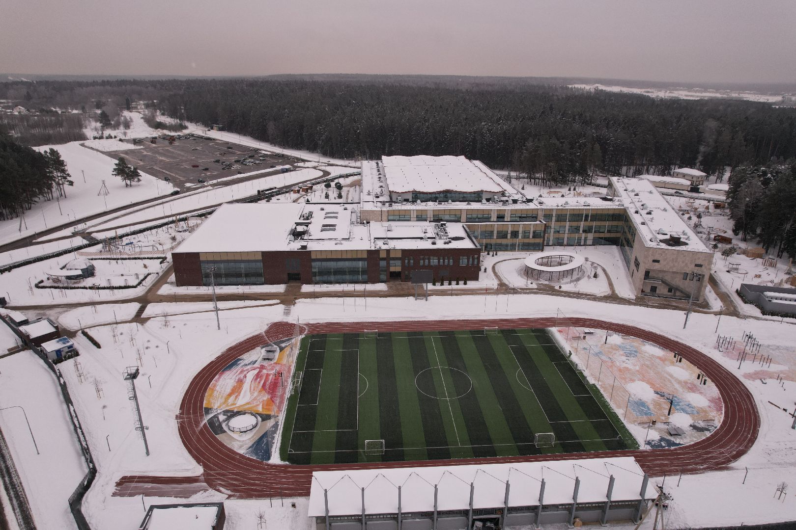 видео с коптера, технолипцей, истра,