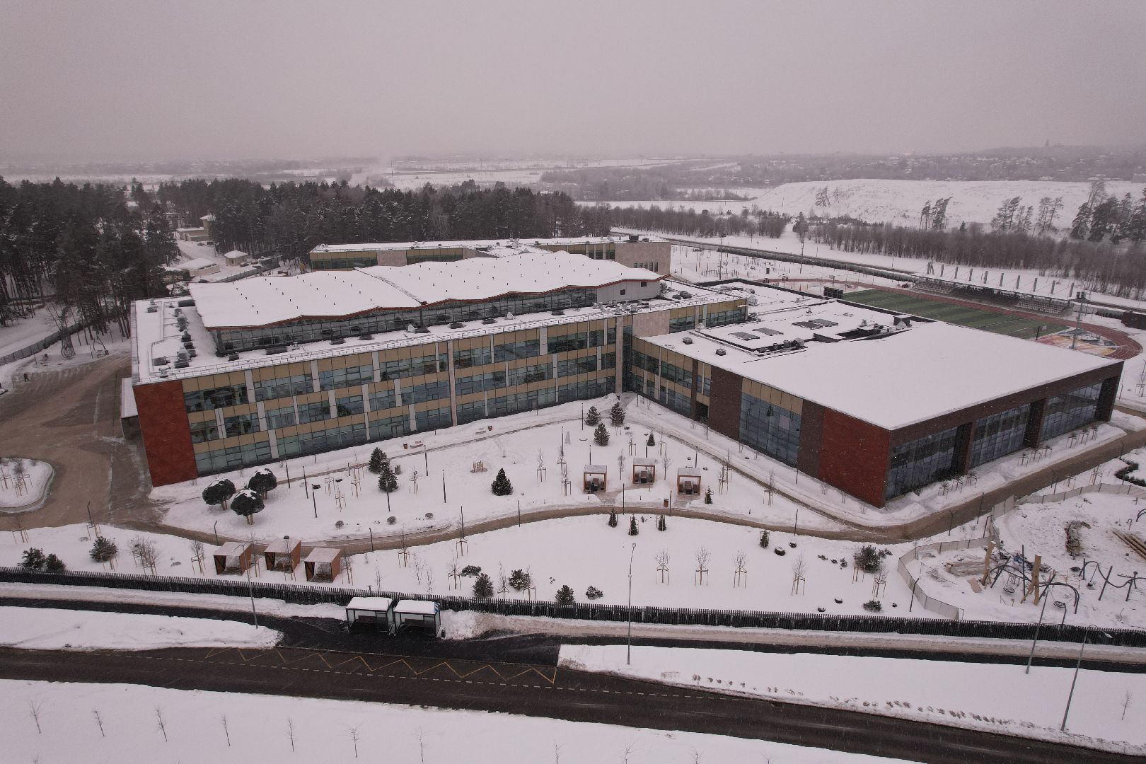 видео с коптера, технолипцей, истра,