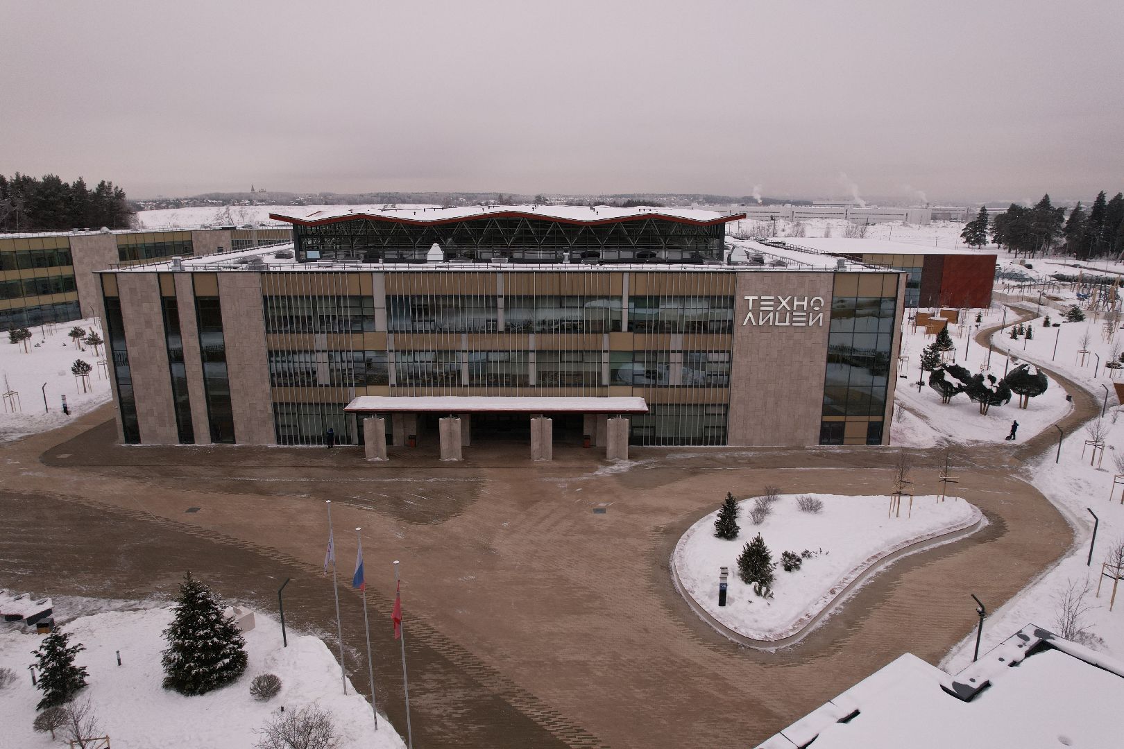 видео с коптера, технолипцей, истра,