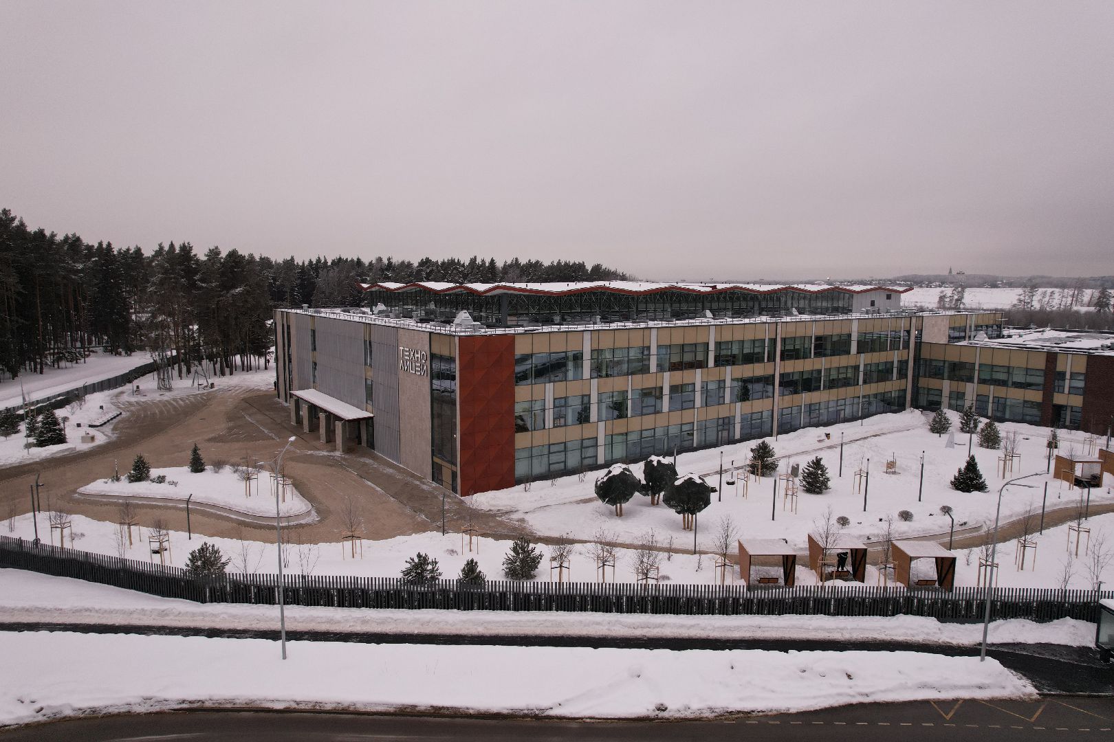 видео с коптера, технолипцей, истра,