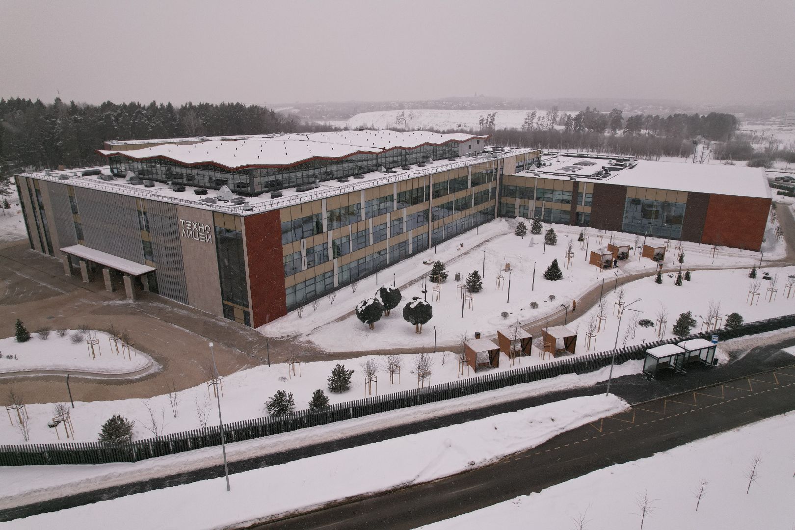 видео с коптера, технолипцей, истра,