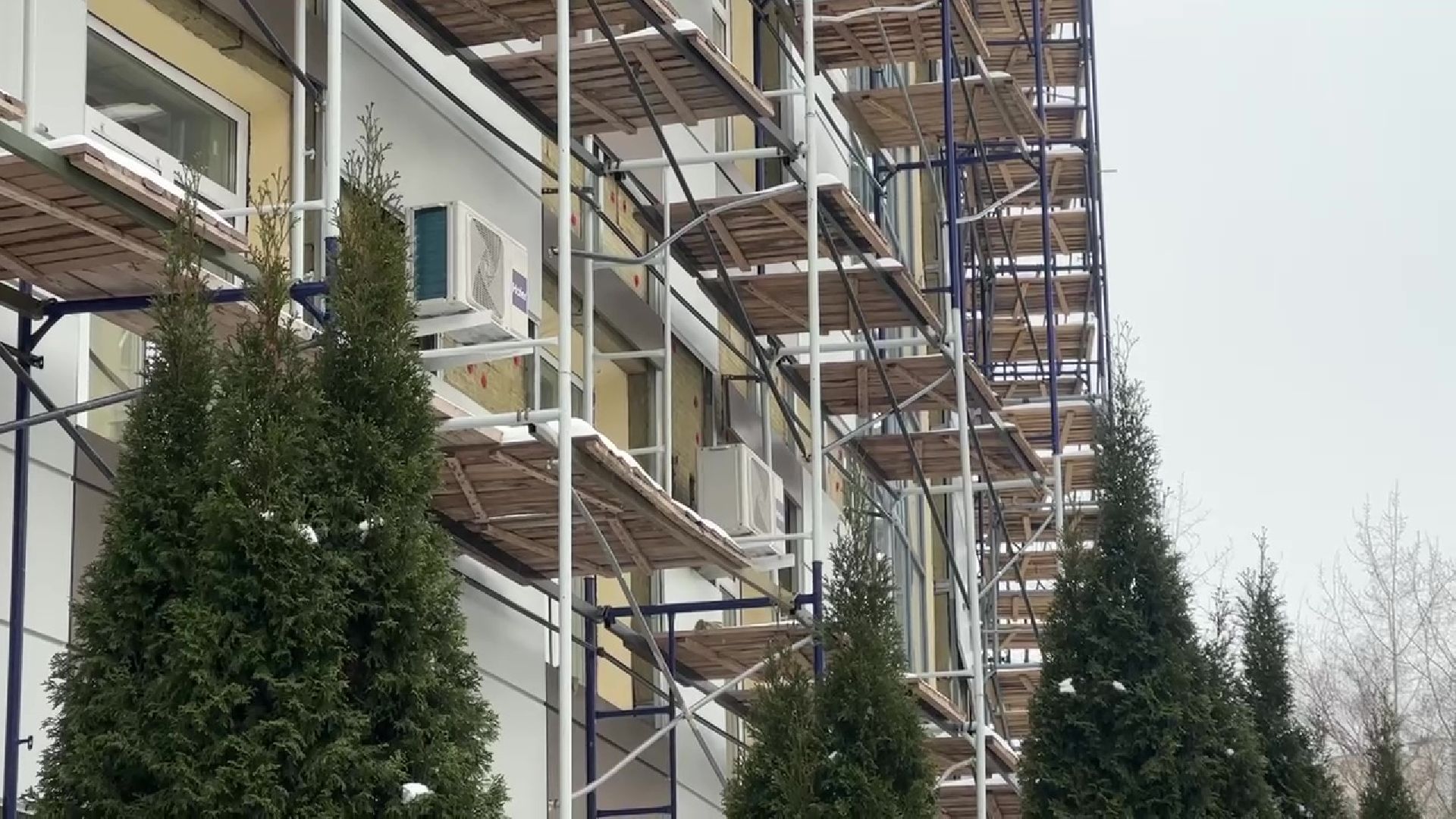 Реутов, здравоохранение, медицина, ремонт, хирургичекий комплекс, фасад, окна,