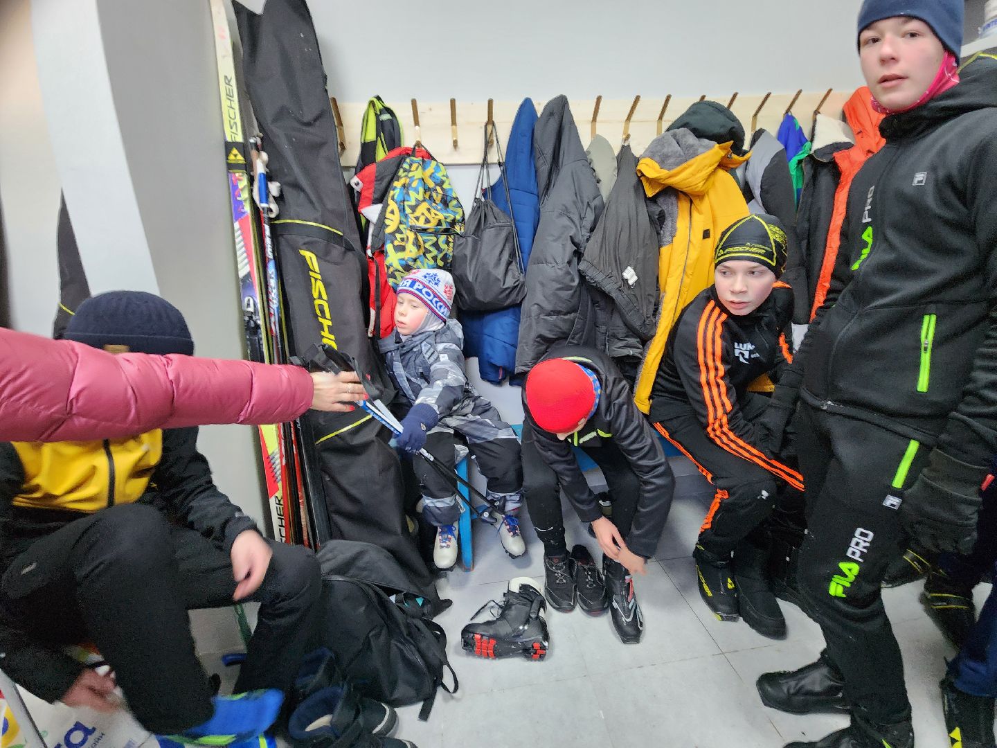 Серпухов, Подмосковье, лыжная секция, стадион Спартак, спорт,