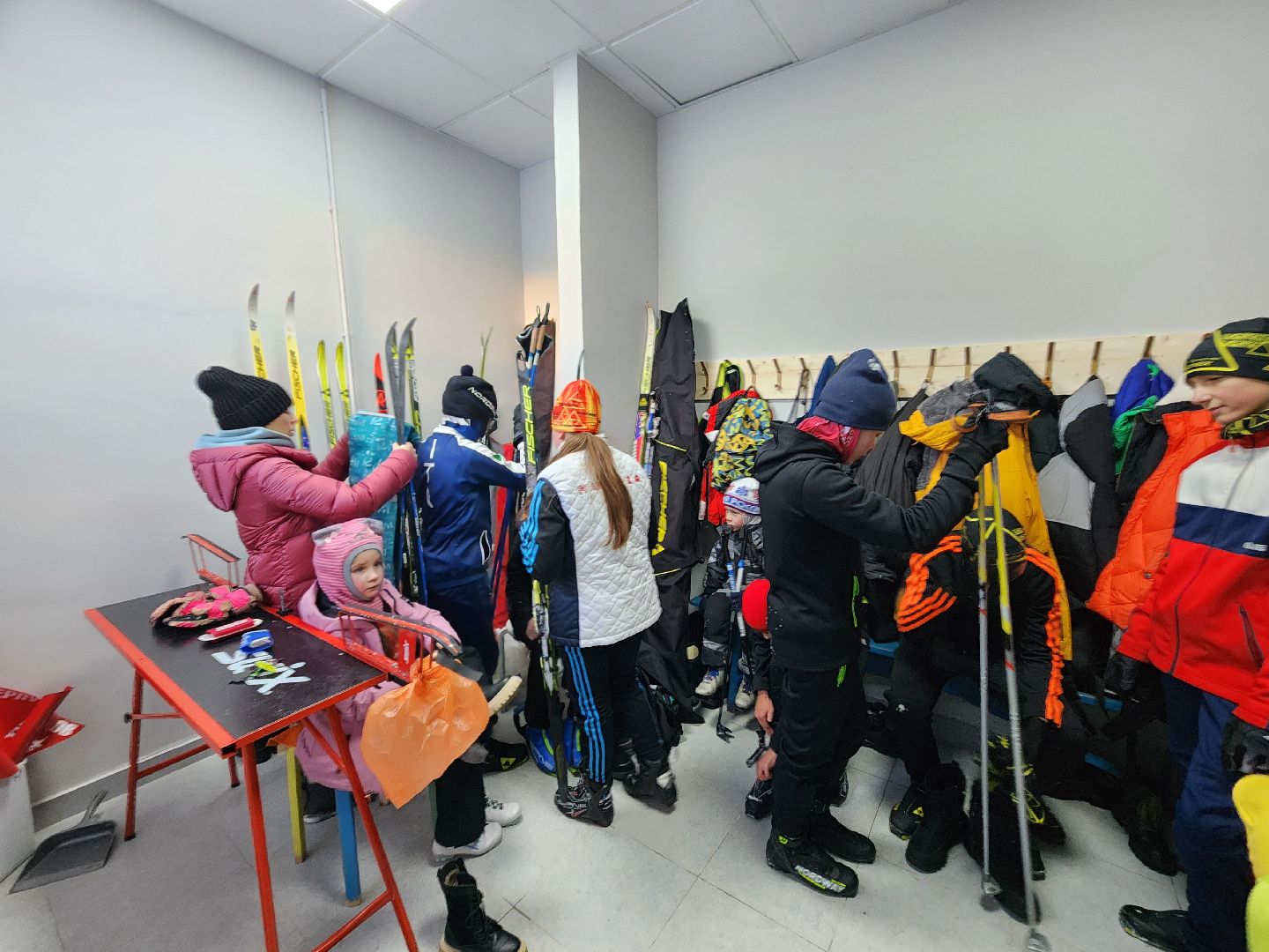 Серпухов, Подмосковье, лыжная секция, стадион Спартак, спорт,