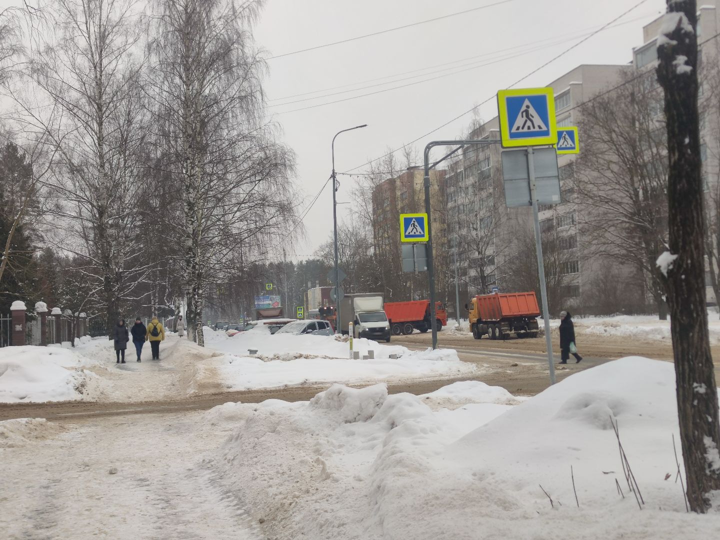 Уборка снега, Уборки города, Машинная уборка, Жкх, коммунальные службы, Дубна,