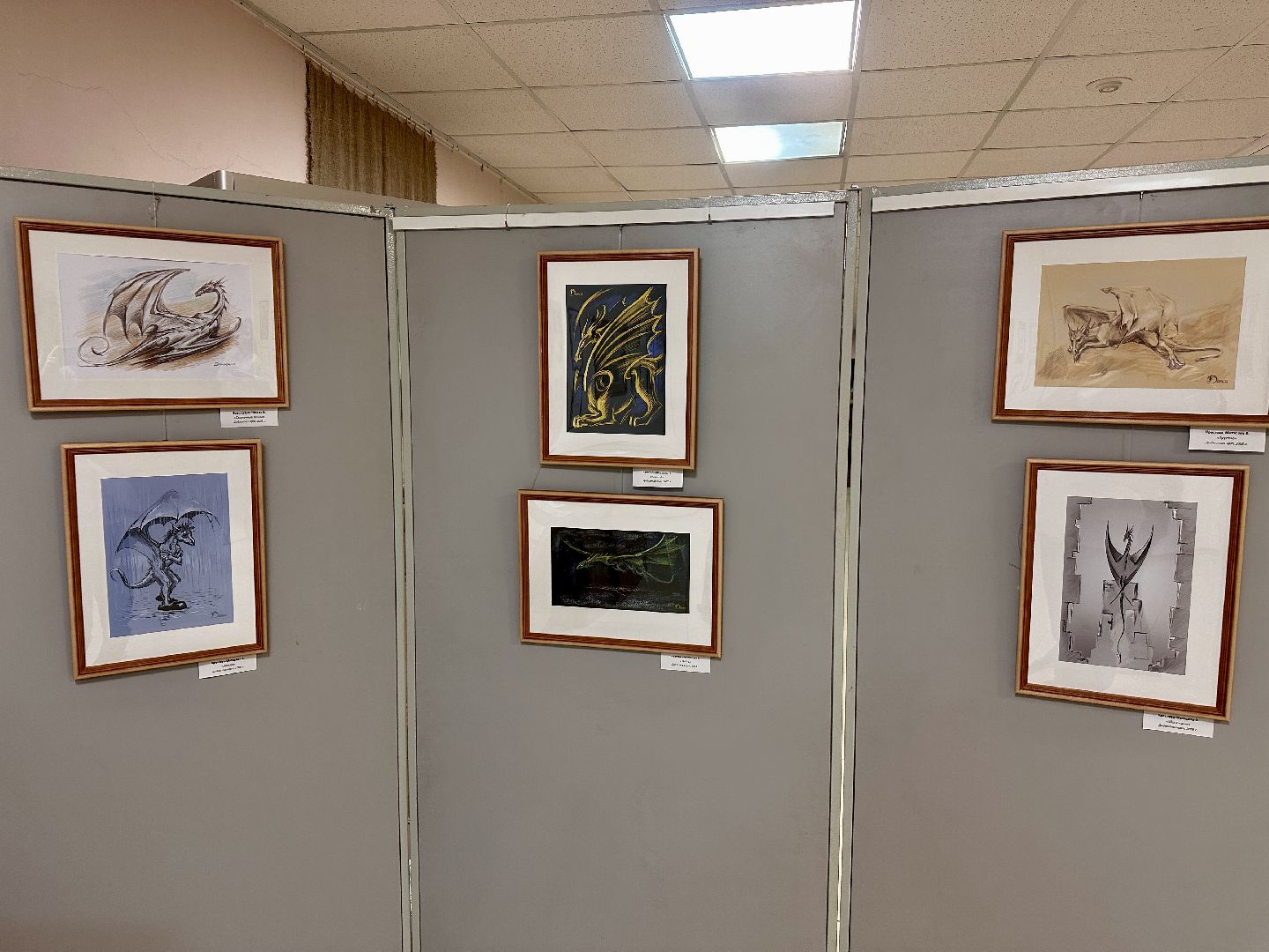 Клин, общество, культура, выставки, картины, искусство,