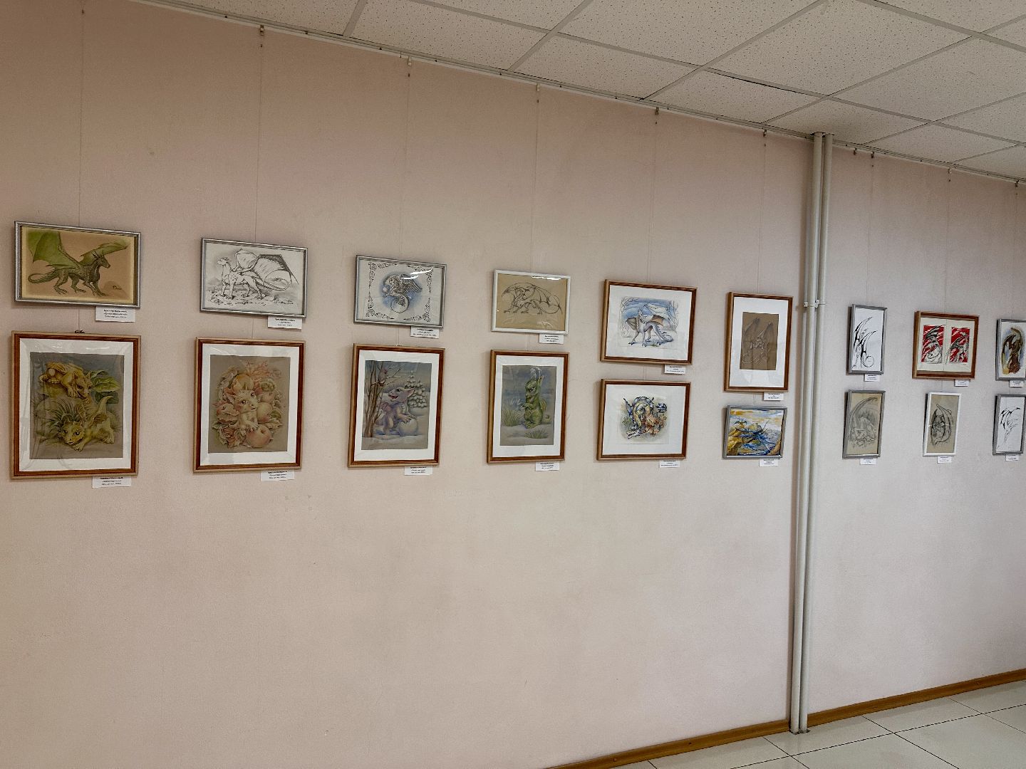 Клин, общество, культура, выставки, картины, искусство,