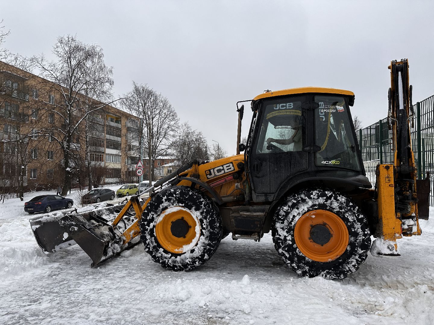 Клин, общество, ЖКХ, уборка дорог, снег,