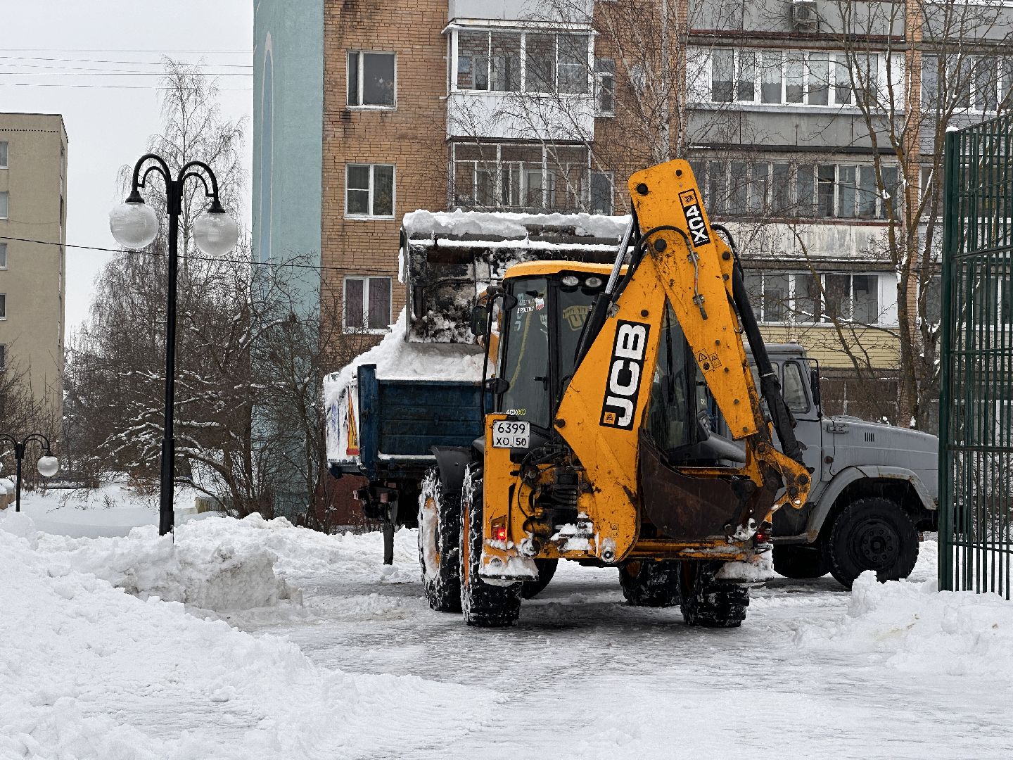 Клин, общество, ЖКХ, уборка дорог, снег,