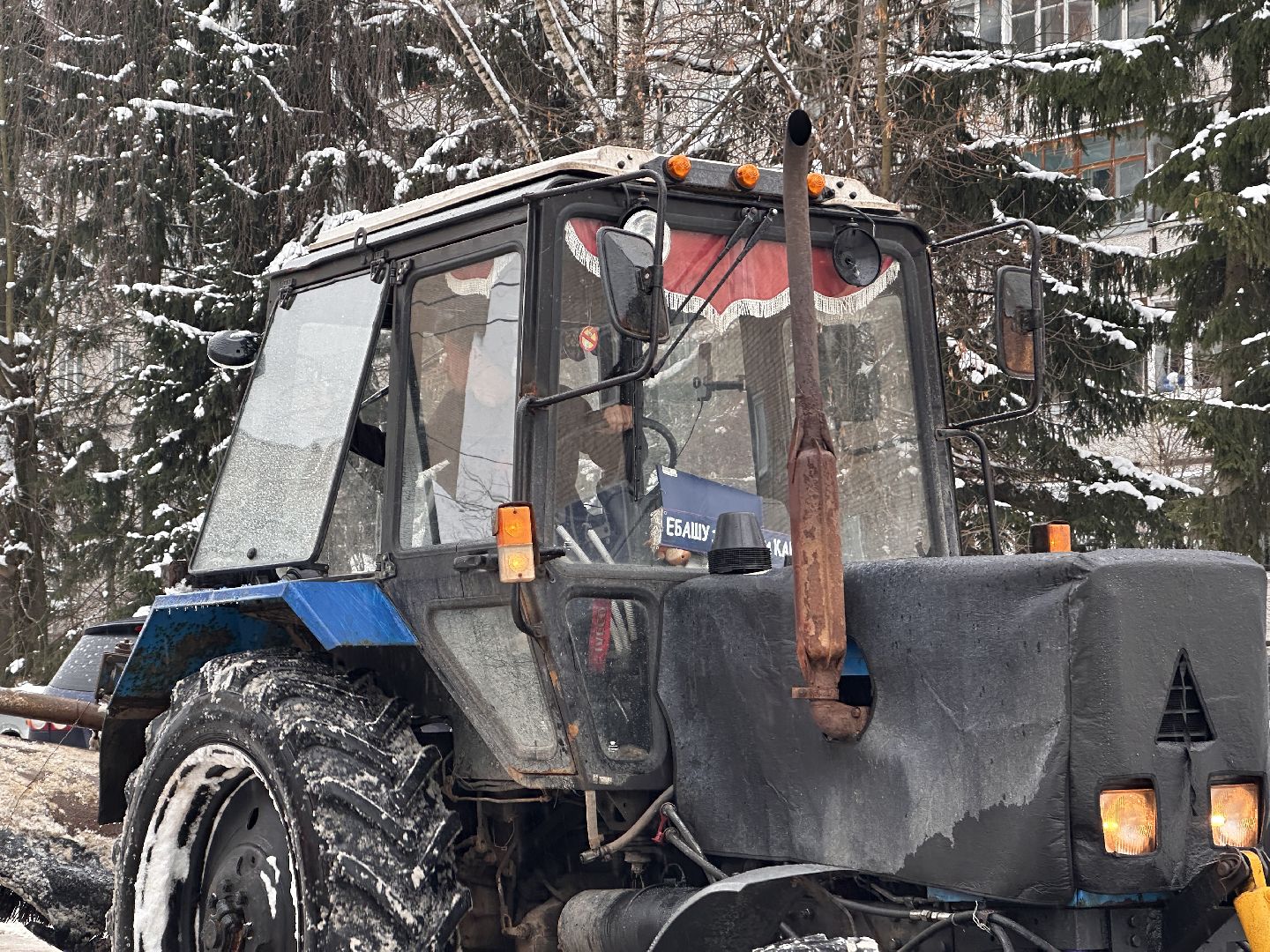 Клин, общество, снег, уборка дорог, ЖКХ,