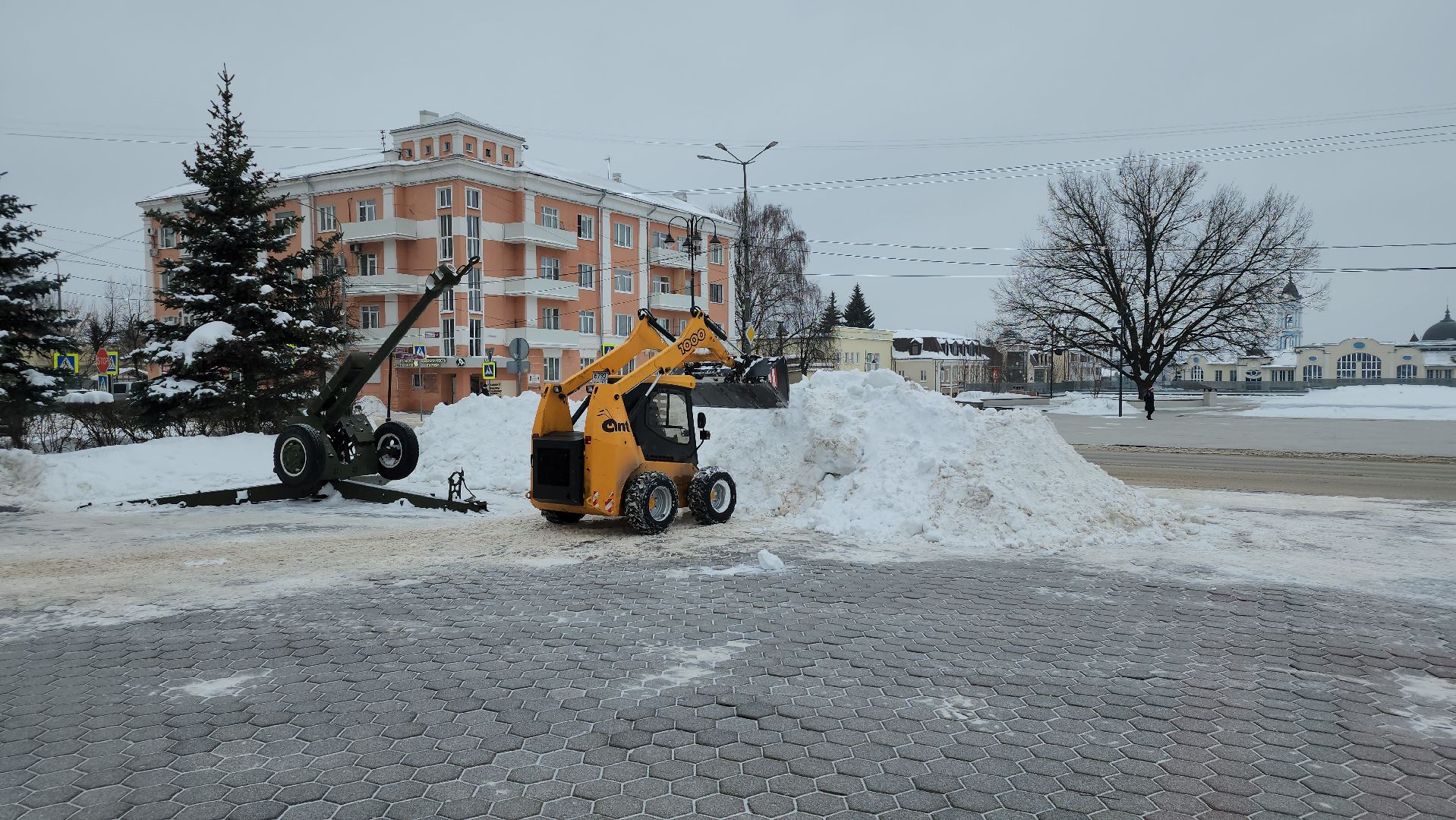 уборка снега, коммунальные службы, погода, Ногинск, Богородский городской округ,