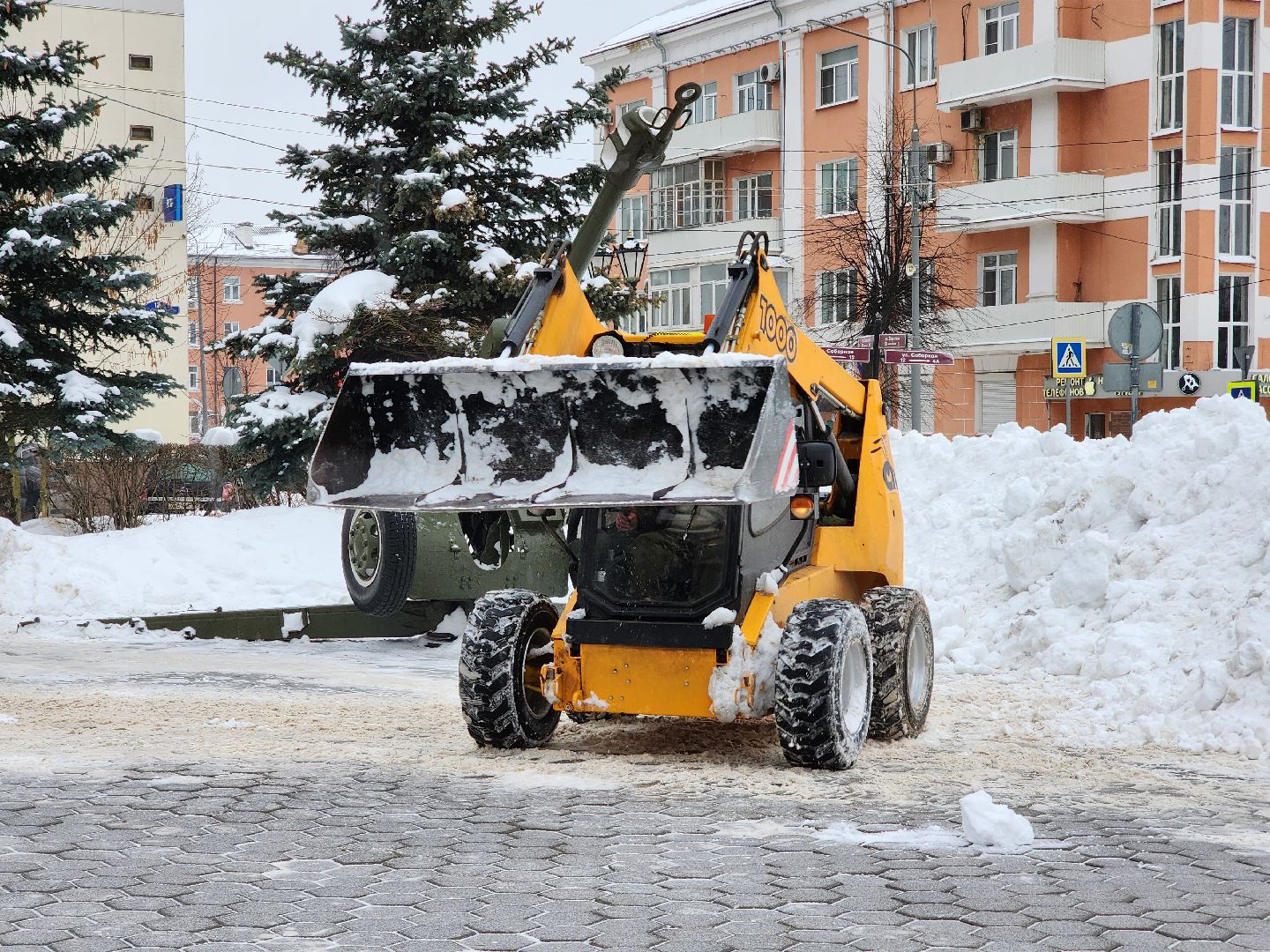 уборка снега, коммунальные службы, погода, Ногинск, Богородский городской округ,