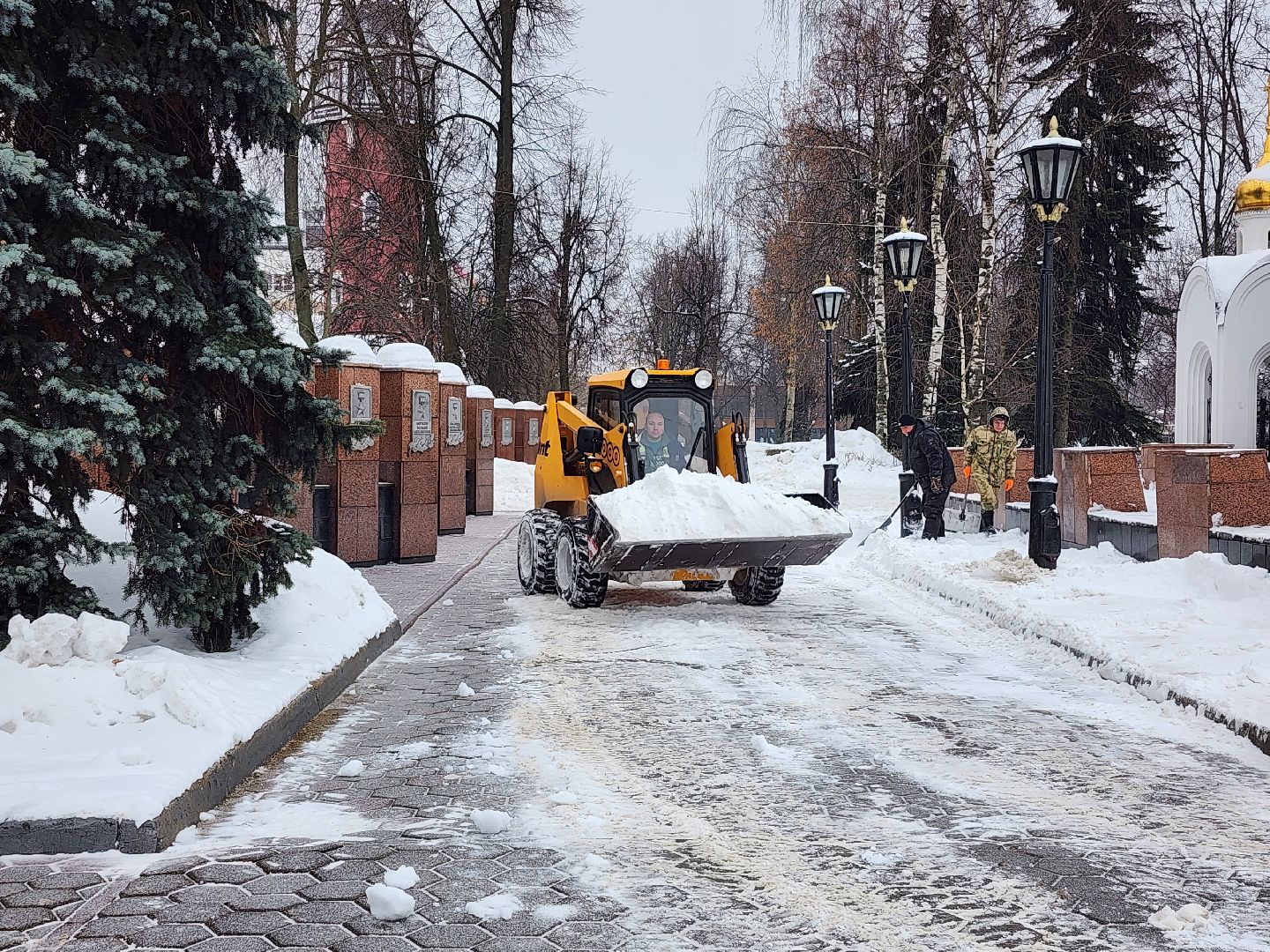 уборка снега, коммунальные службы, погода, Ногинск, Богородский городской округ,