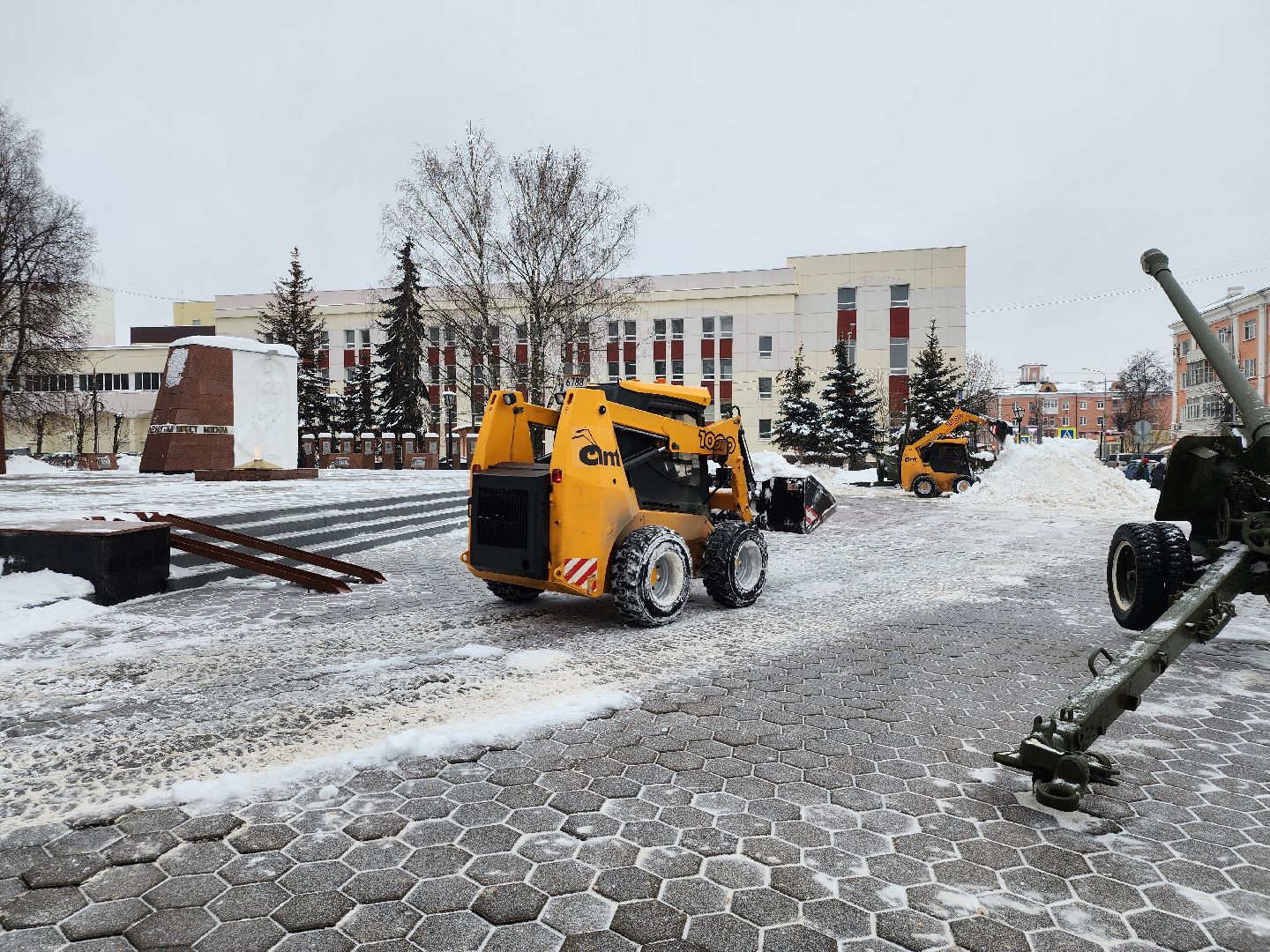 уборка снега, коммунальные службы, погода, Ногинск, Богородский городской округ,