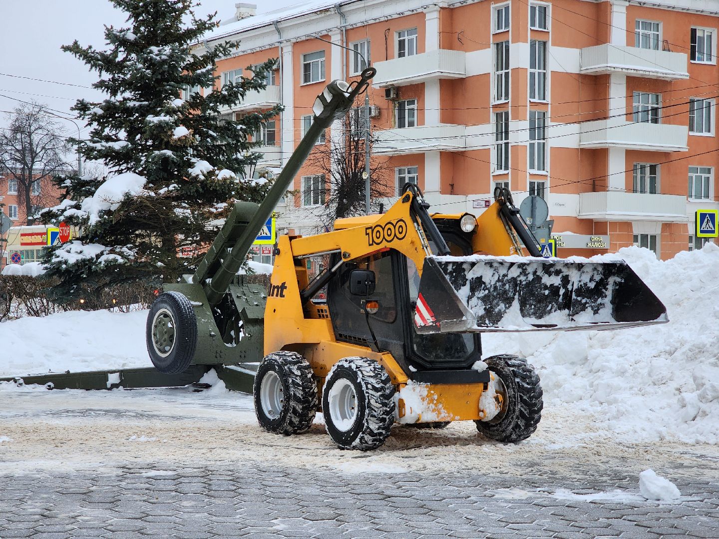 уборка снега, коммунальные службы, погода, Ногинск, Богородский городской округ,