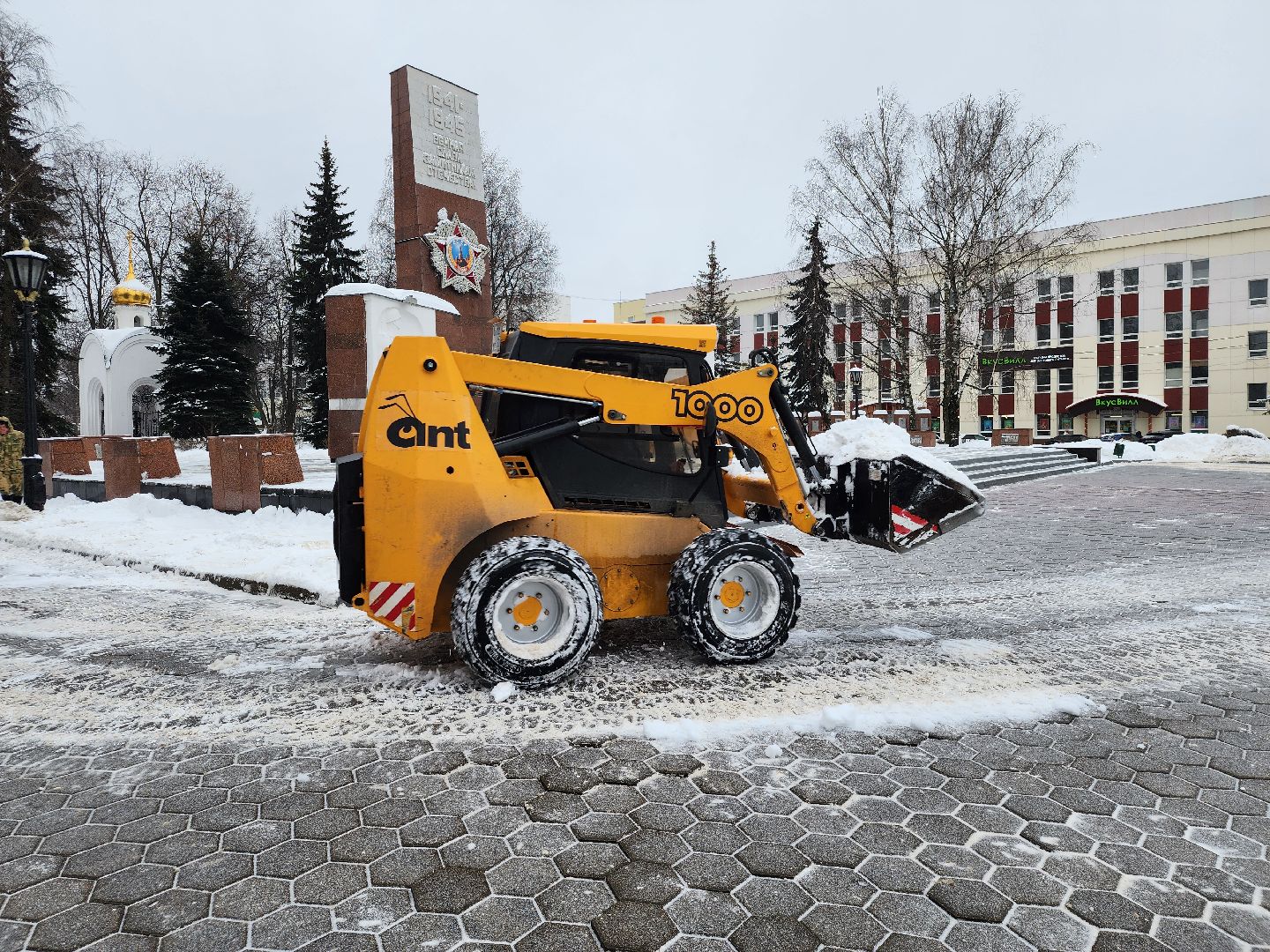 уборка снега, коммунальные службы, погода, Ногинск, Богородский городской округ,