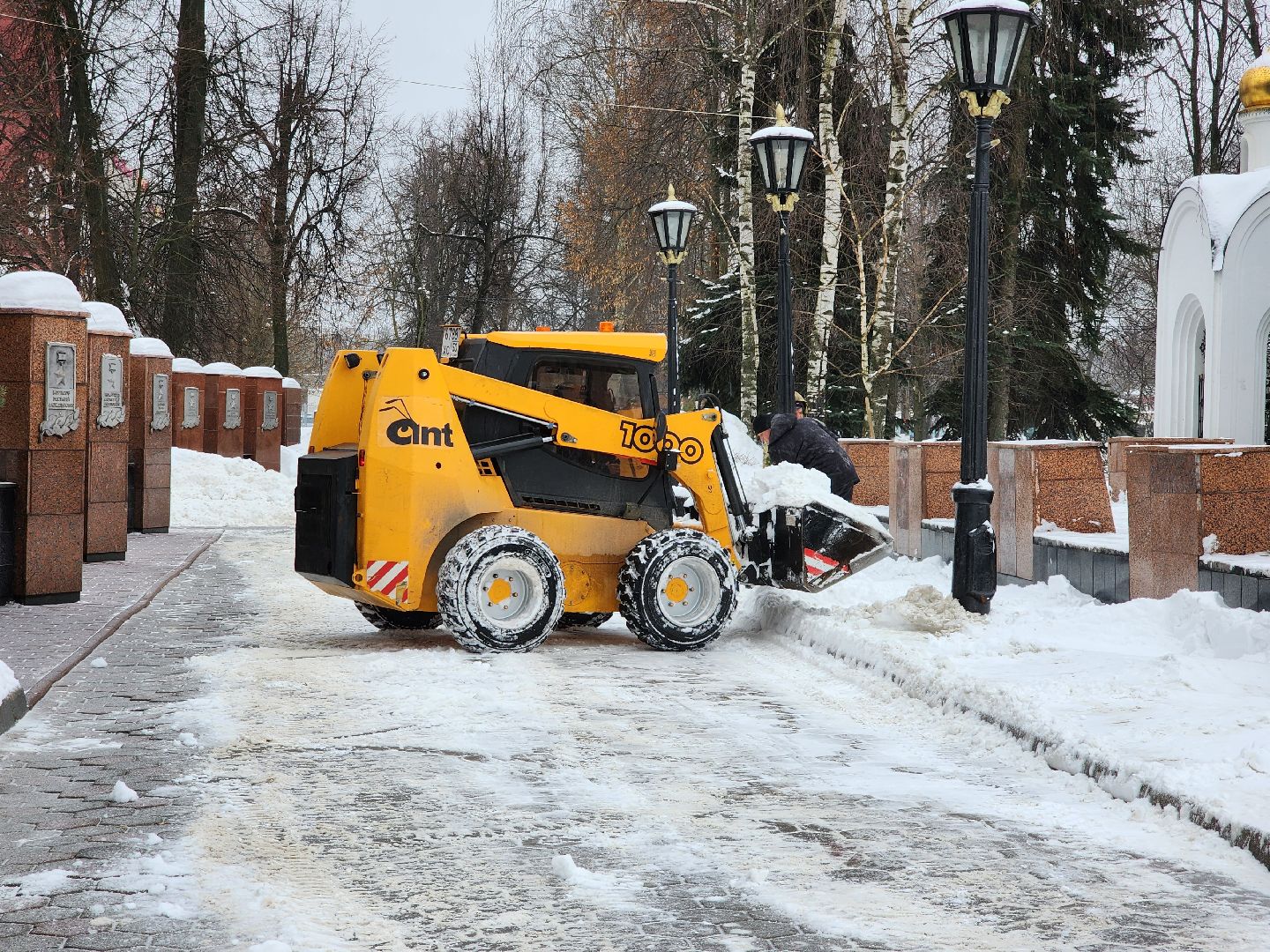 уборка снега, коммунальные службы, погода, Ногинск, Богородский городской округ,
