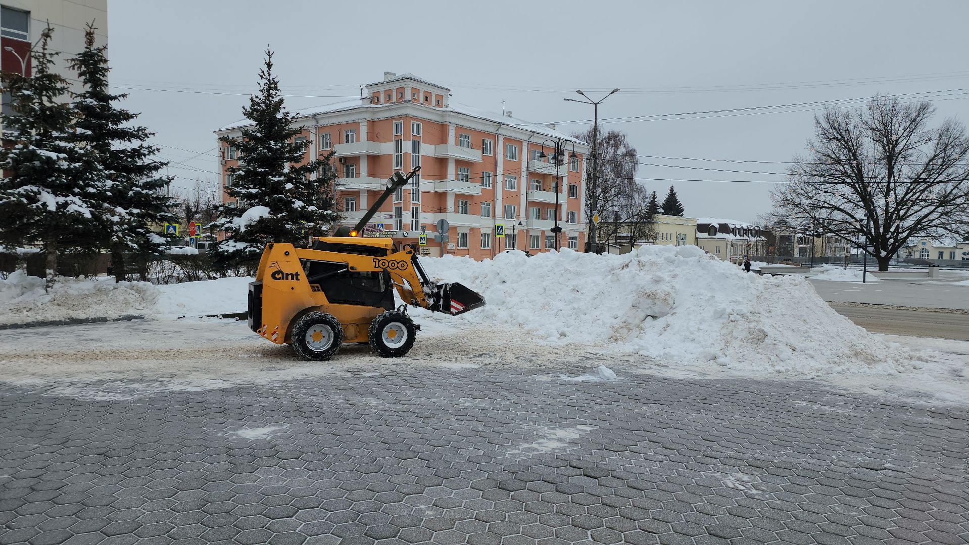 уборка снега, коммунальные службы, погода, Ногинск, Богородский городской округ,