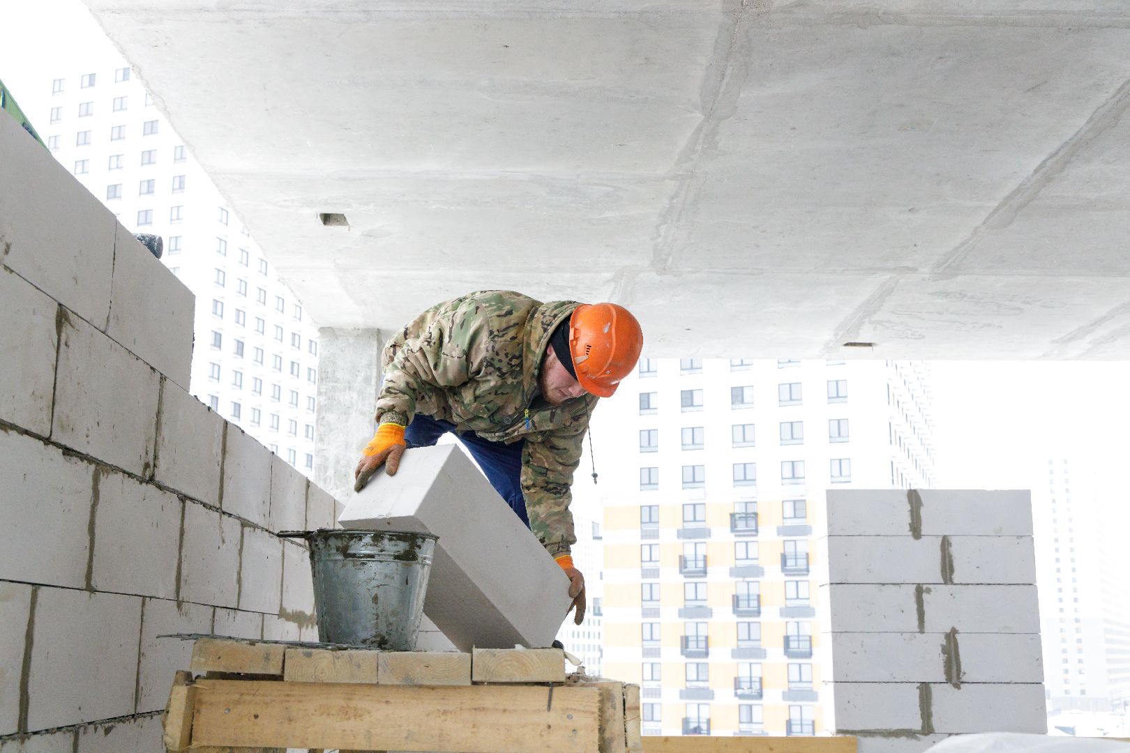 Люберцы, новая поликлиника, строители,