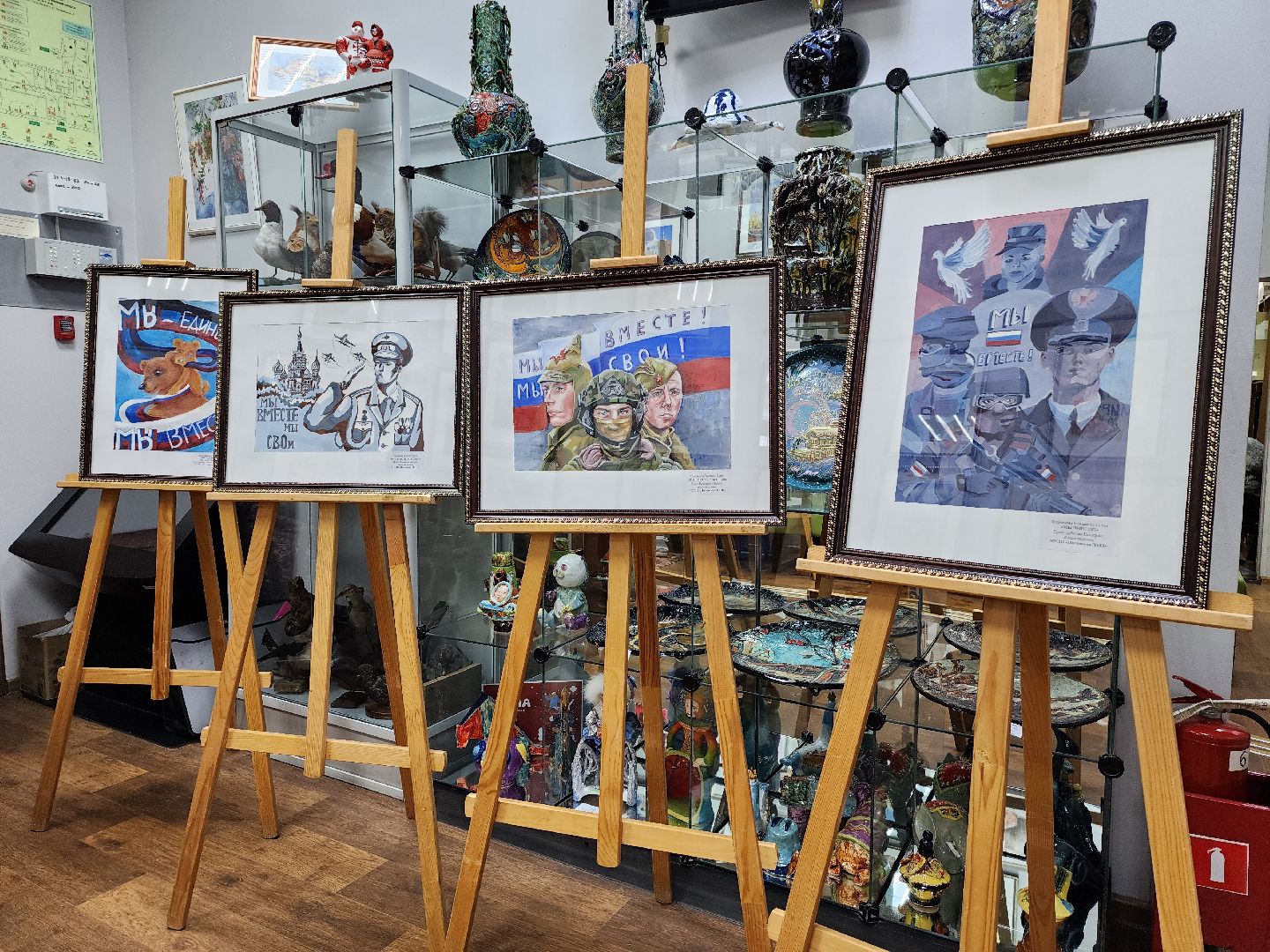 выставка, Ногинская детская художественная школа,