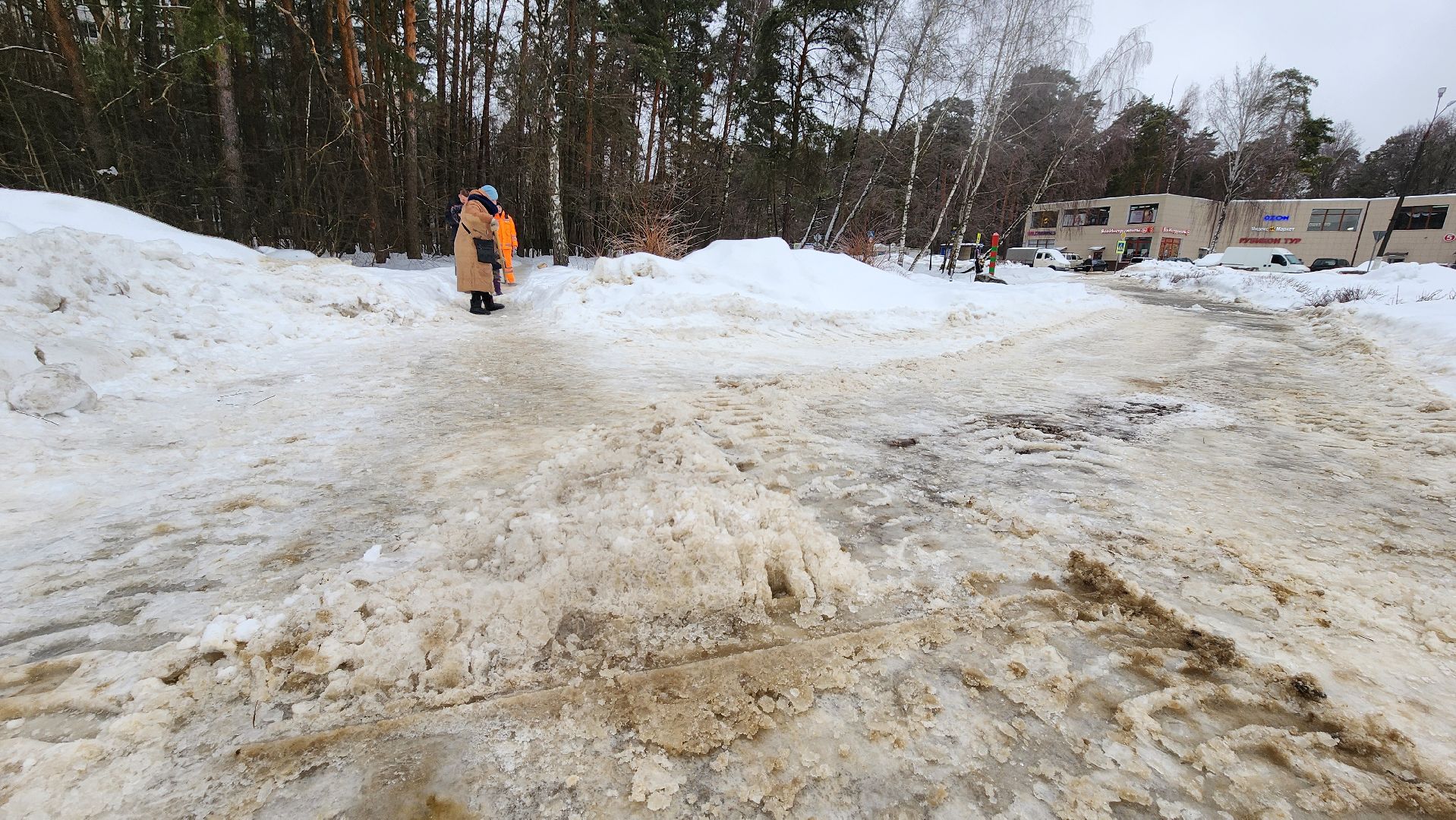 благоуйстройство, протвино, ледяной дождь, уборка снега, стихия,
