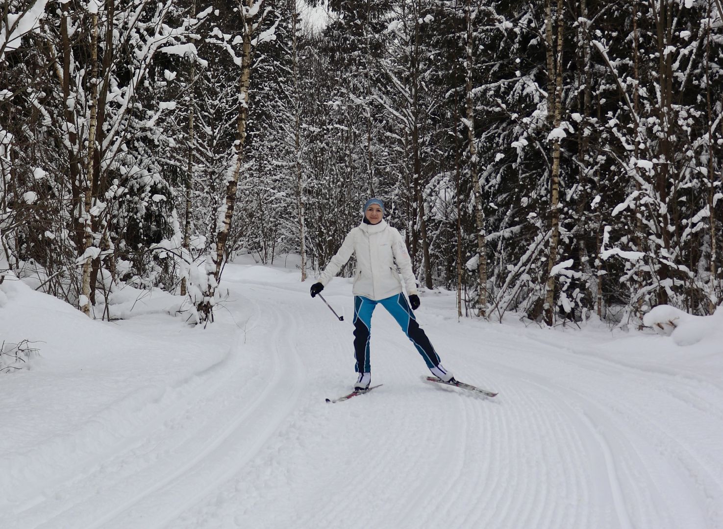 Клин, общество, спорт, дети, лыжня,