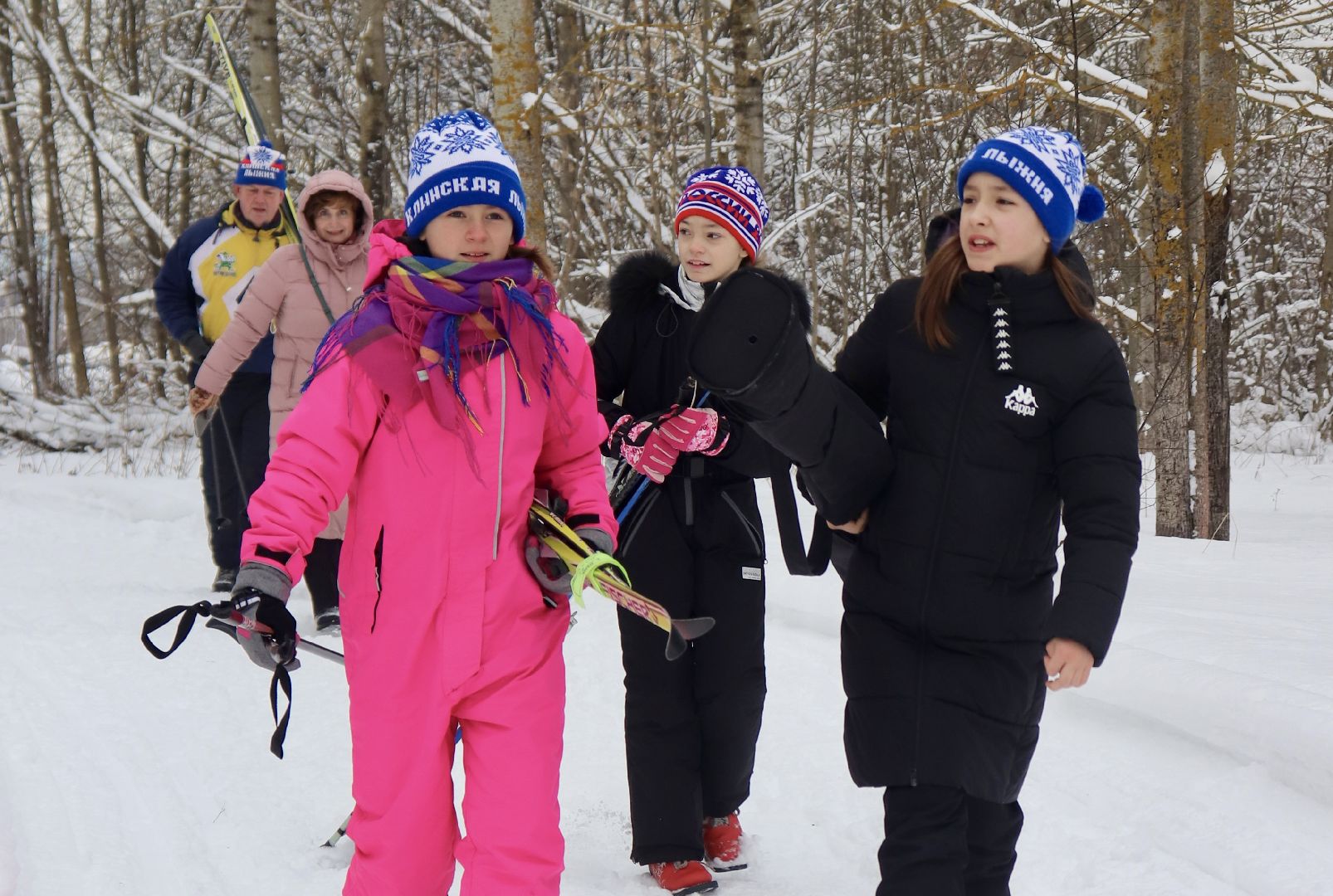 Клин, общество, спорт, дети, лыжня,