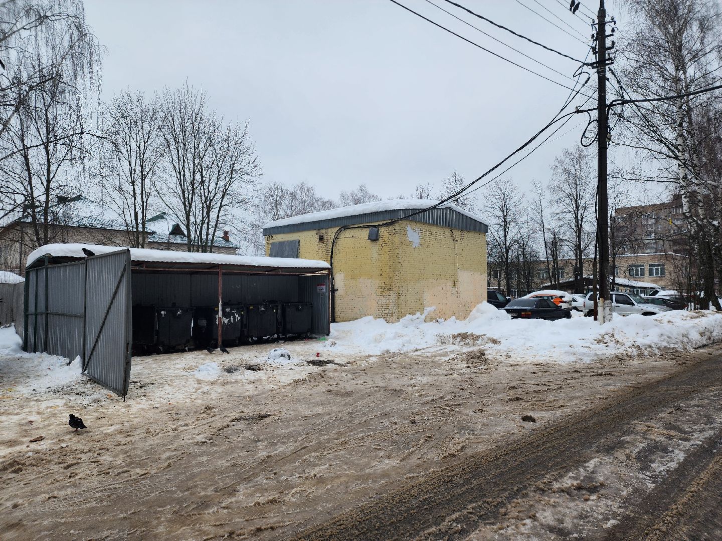 контейнерные площадки, дорожные знаки,