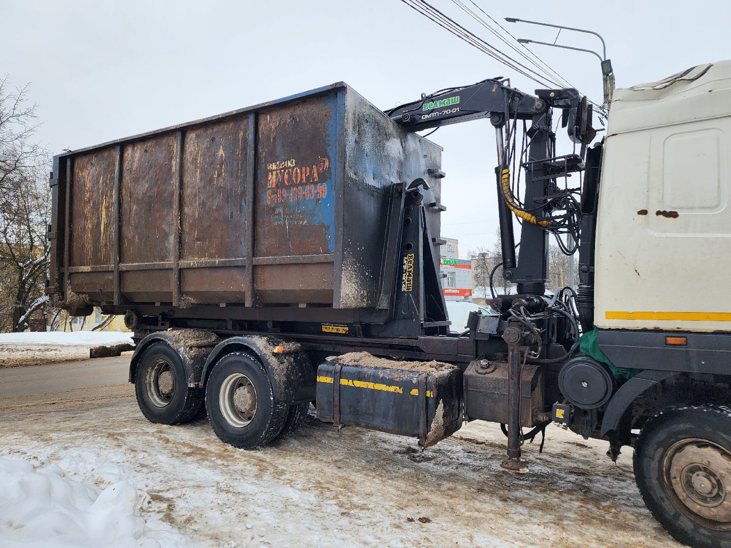 контейнерные площадки, дорожные знаки,
