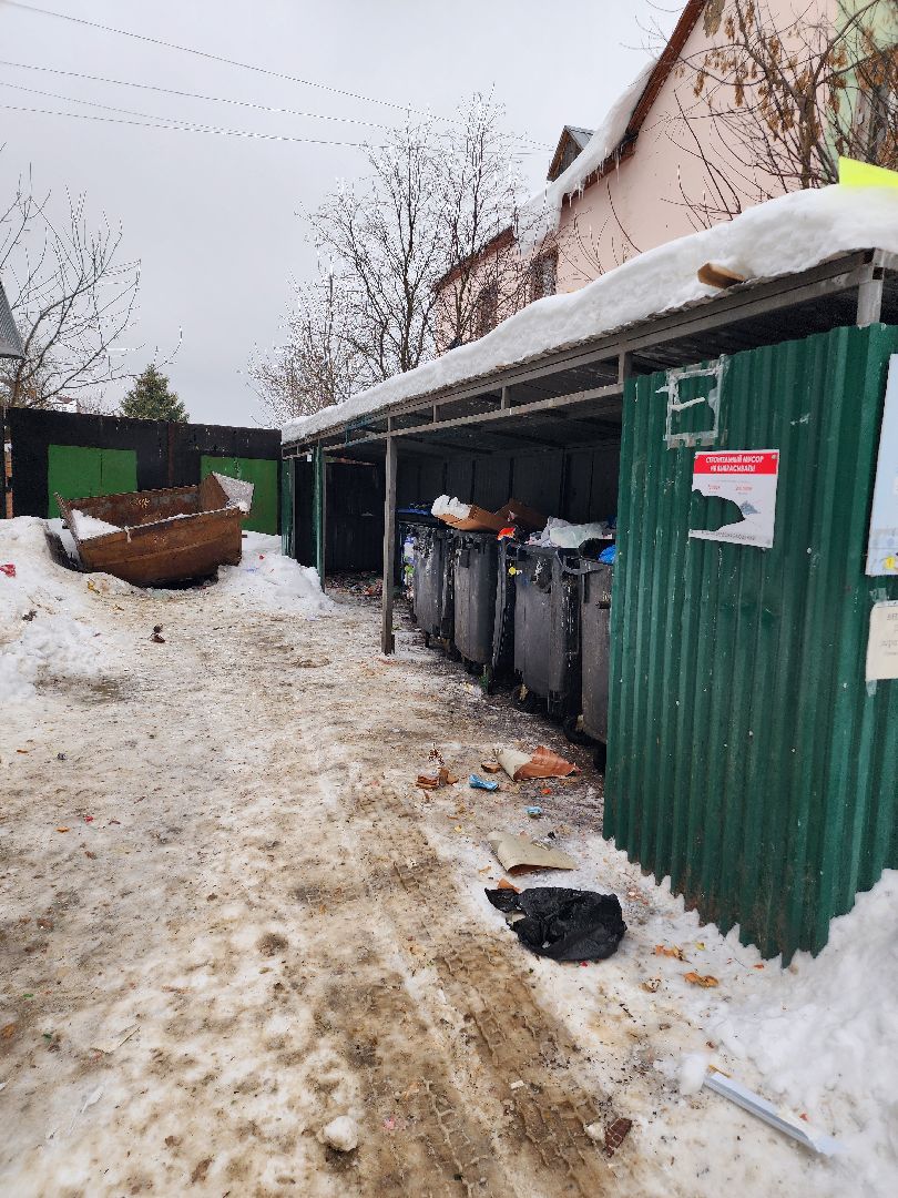 контейнерные площадки, дорожные знаки,