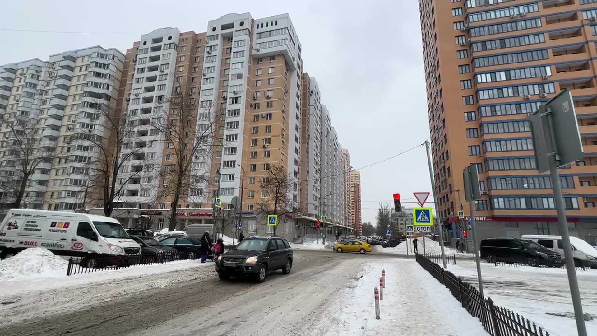 Реутов, ЖКХ, гололед, аварии, снег,