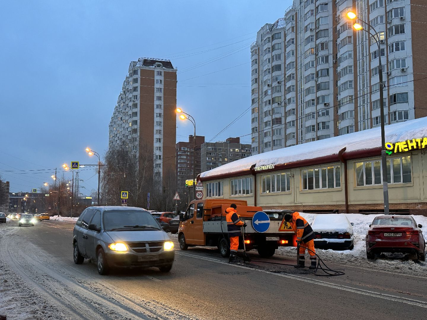 Одинцово, ямочный ремонт, Дороги,