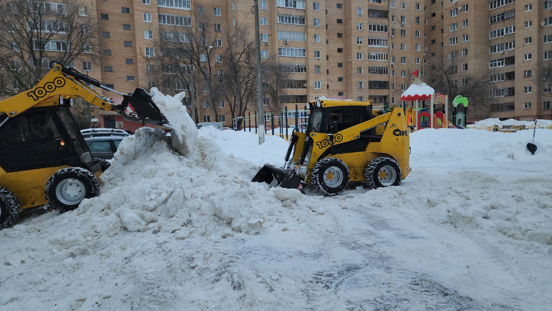 шатура, жкх подмосковье, уборка снега, дворовая территория, полигон,