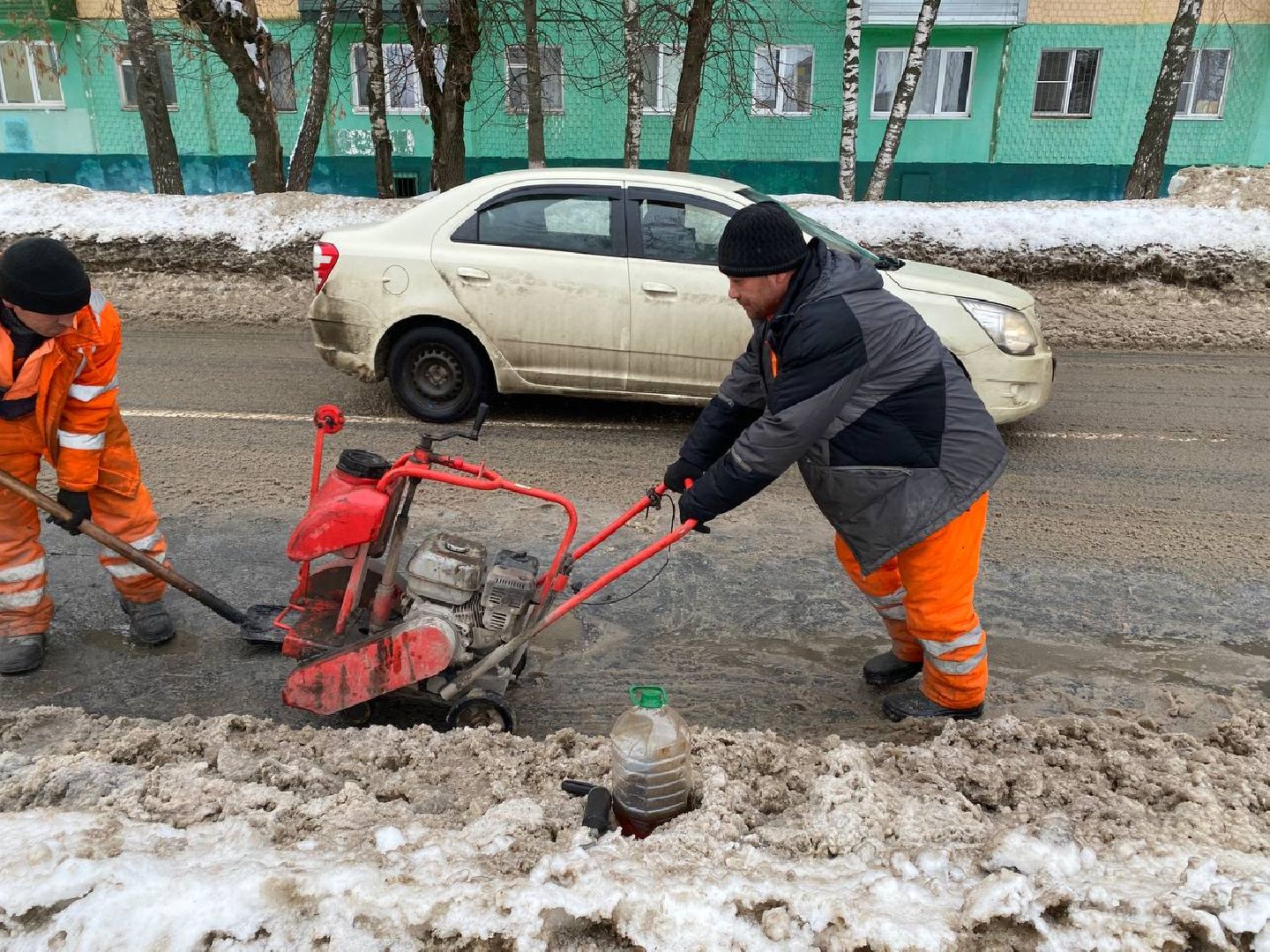 чехов, жкх, ремонт дорог, ямочный ремонт, благоуйстройство,
