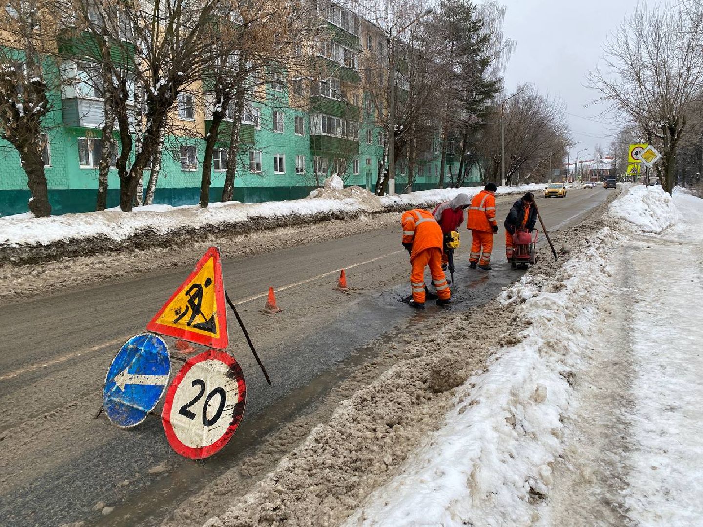 чехов, жкх, ремонт дорог, ямочный ремонт, благоуйстройство,