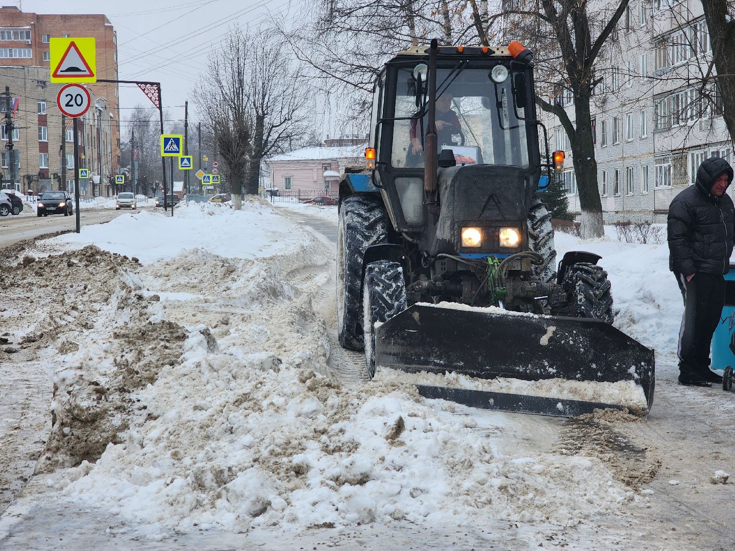 Павловский Посад, Улица Кирова, Уборка, Городской округ Павловский Посад, Жкх, Жители,
