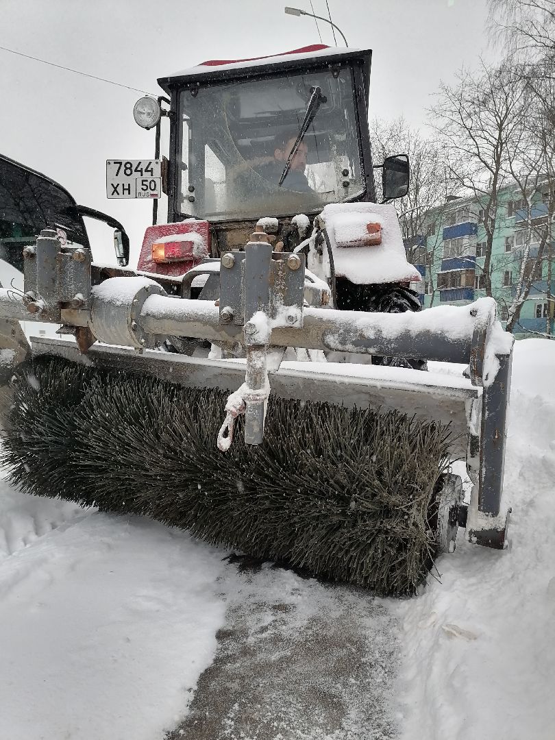 снег и наледь, лобня, уборка дворов,