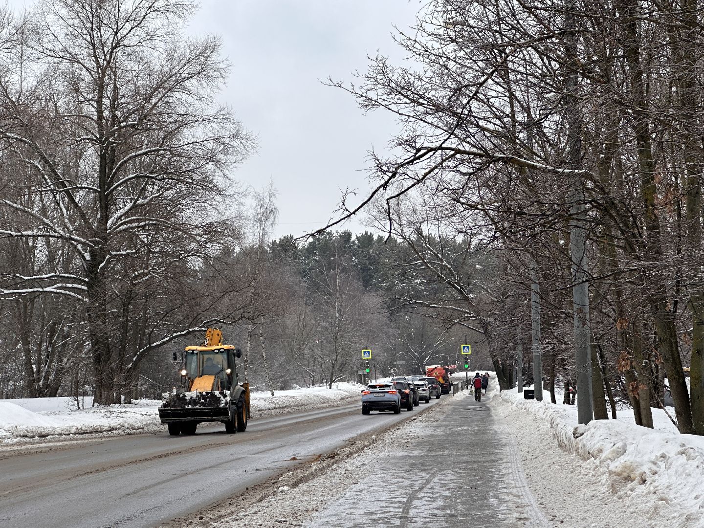Одинцово, Обработка дорог, Коммунальные службы,