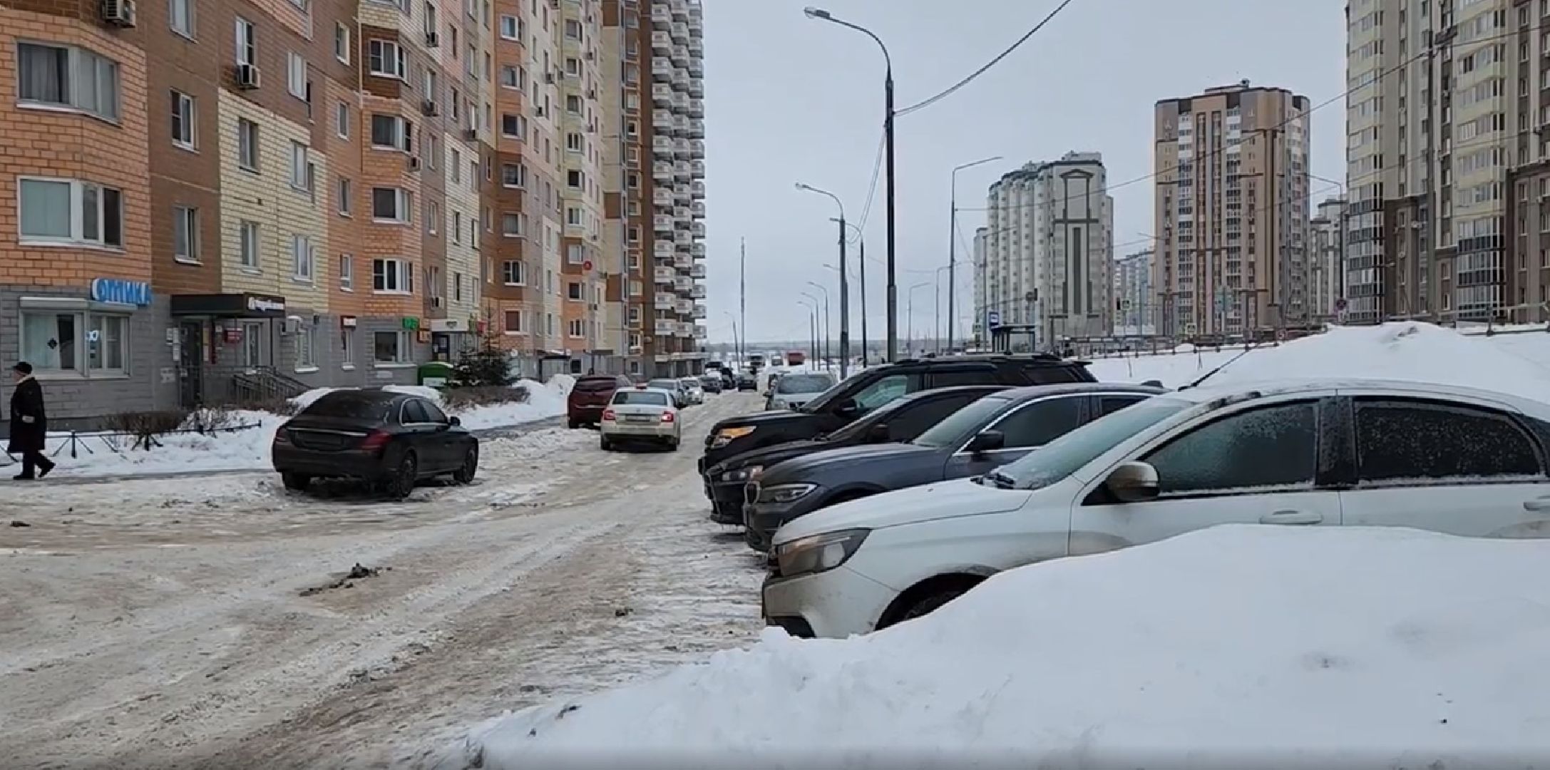 дорожные знаки, мкр Южный, Домодедово,