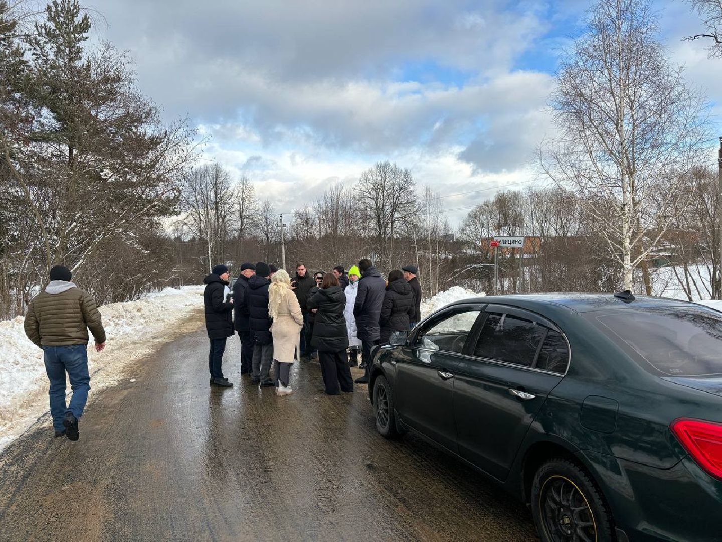 Тупицино, новый асфальт, Домодедово,